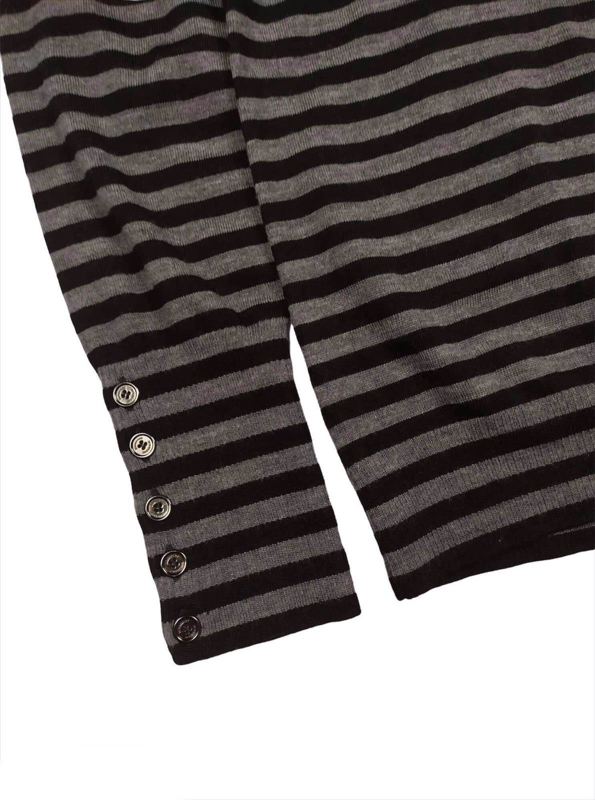 Burberry Burberry London Women Turtleneck Striped Long Sleeves Size XS / US 0-2 / IT 36-38 - 3 Thumbnail