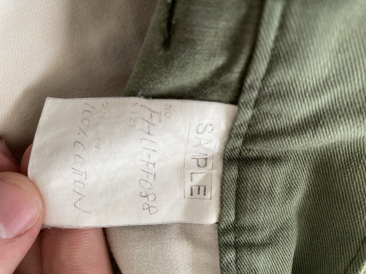 Final Home Vintage Sample Final Home Army Green Cargo Trousers Size US 32 / EU 48 - 9 Thumbnail