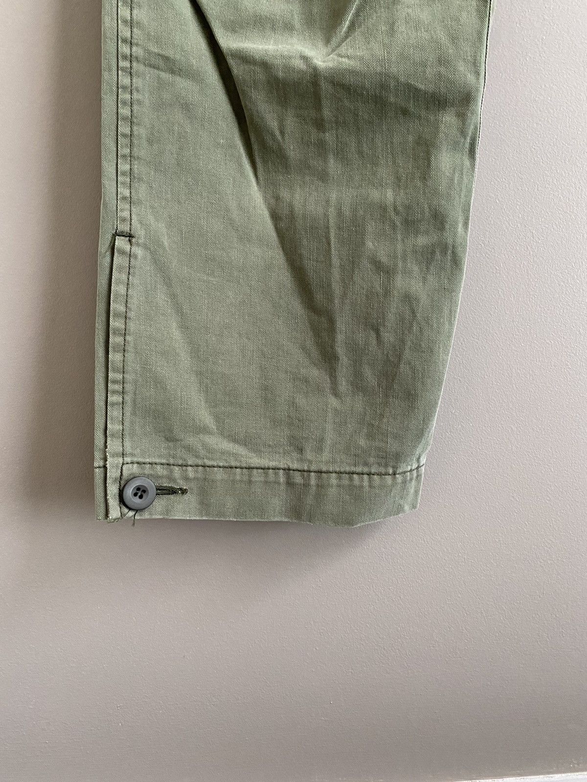 Final Home Vintage Sample Final Home Army Green Cargo Trousers Size US 32 / EU 48 - 6 Thumbnail