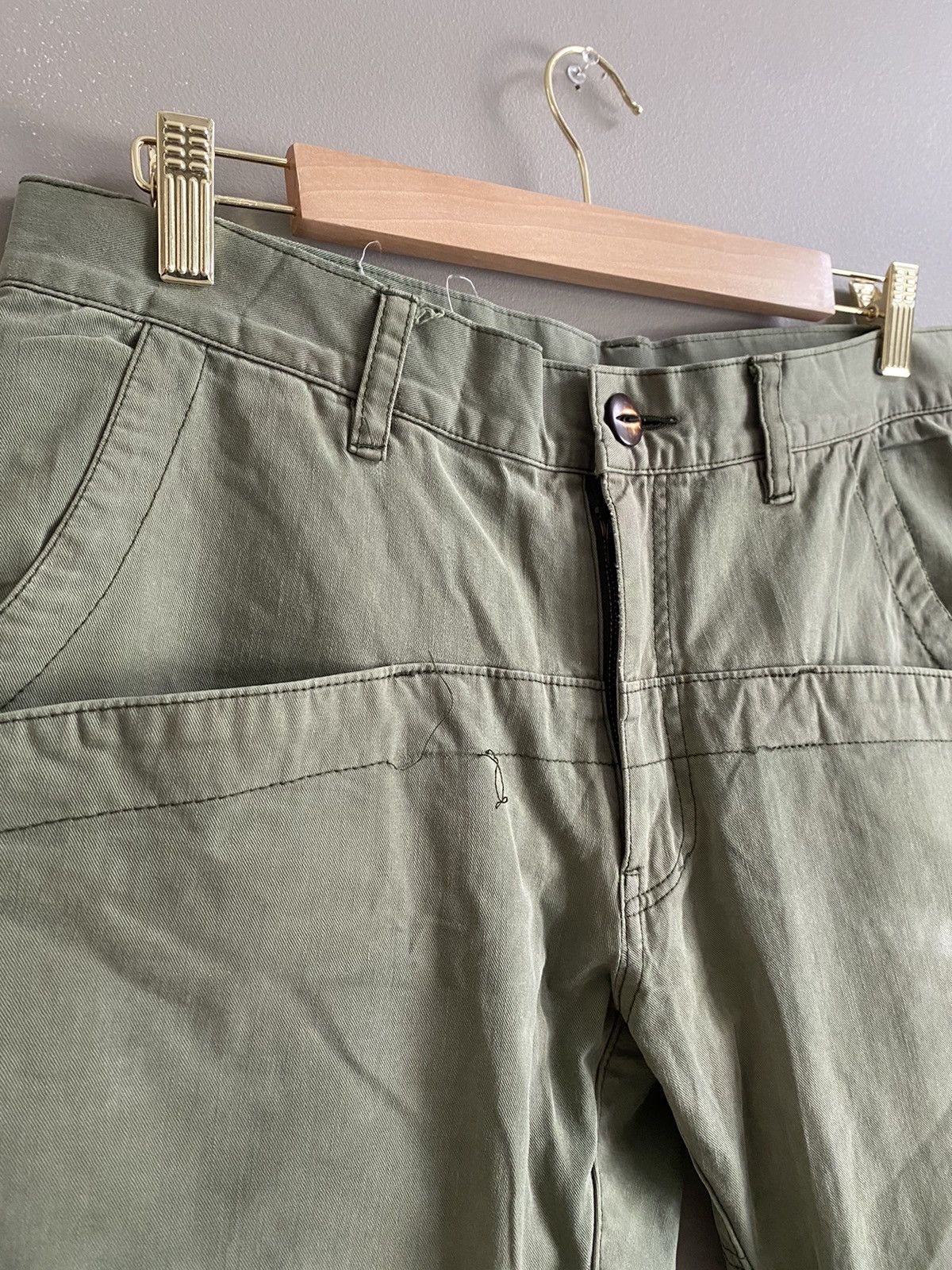 Final Home Vintage Sample Final Home Army Green Cargo Trousers Size US 32 / EU 48 - 5 Thumbnail