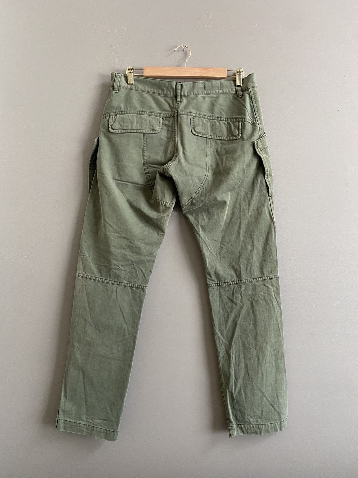 Final Home Vintage Sample Final Home Army Green Cargo Trousers Size US 32 / EU 48 - 3 Thumbnail