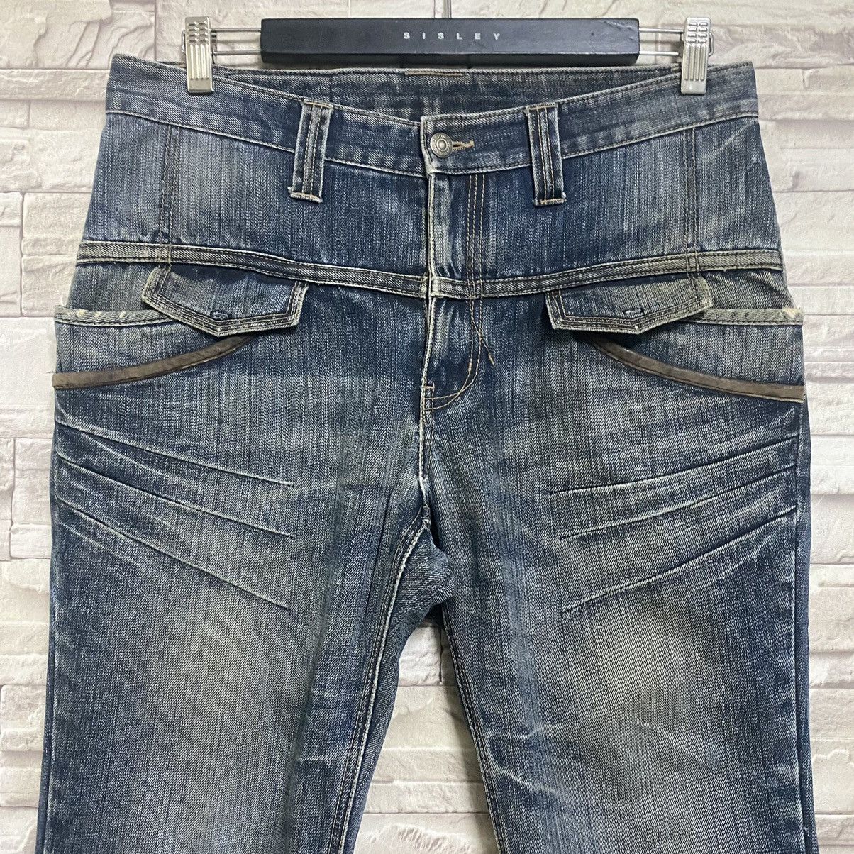 PPFM PPFM Denim Faded Jeans 8pocket Size US 33 - 3 Thumbnail