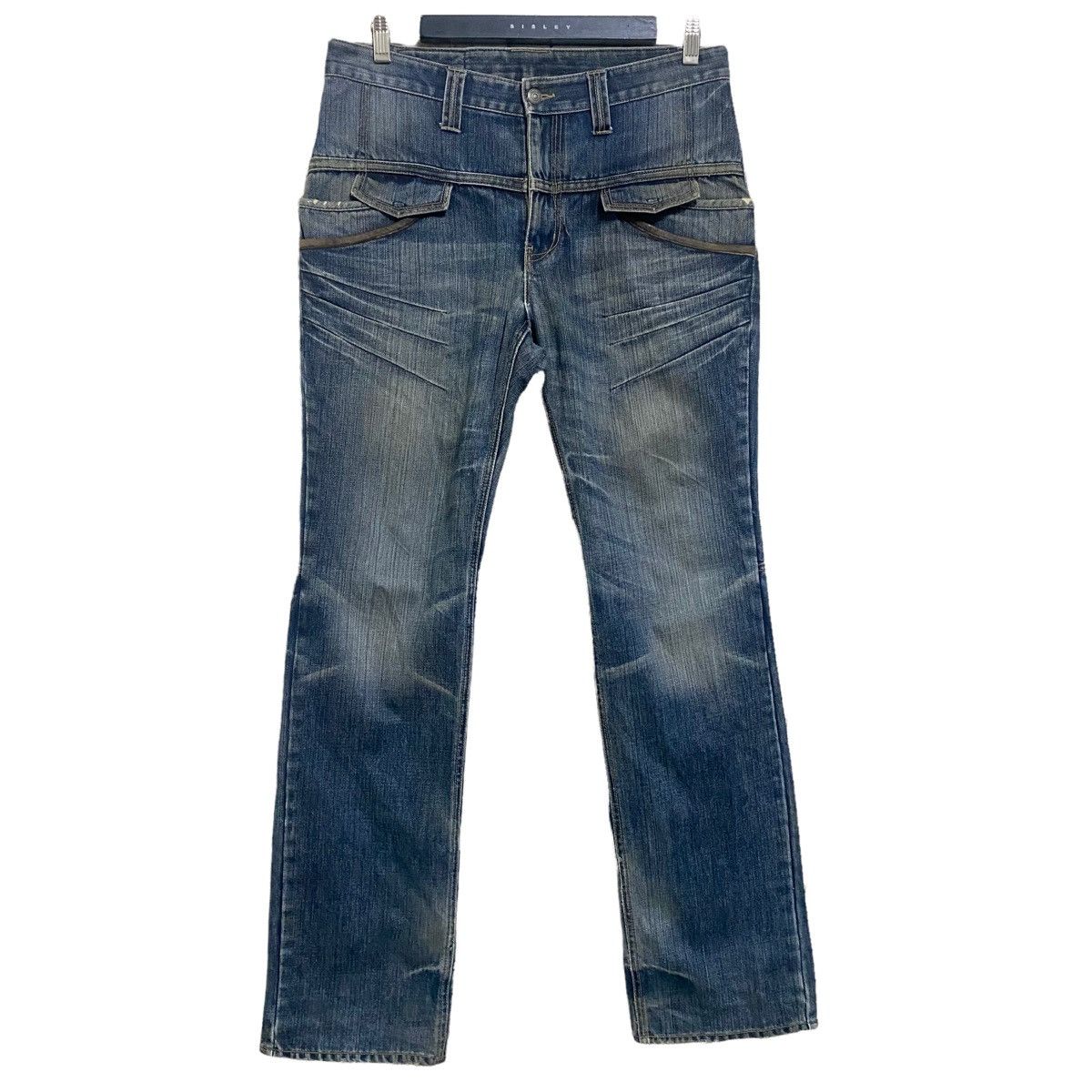 PPFM PPFM Denim Faded Jeans 8pocket Size US 33 - 2 Thumbnail