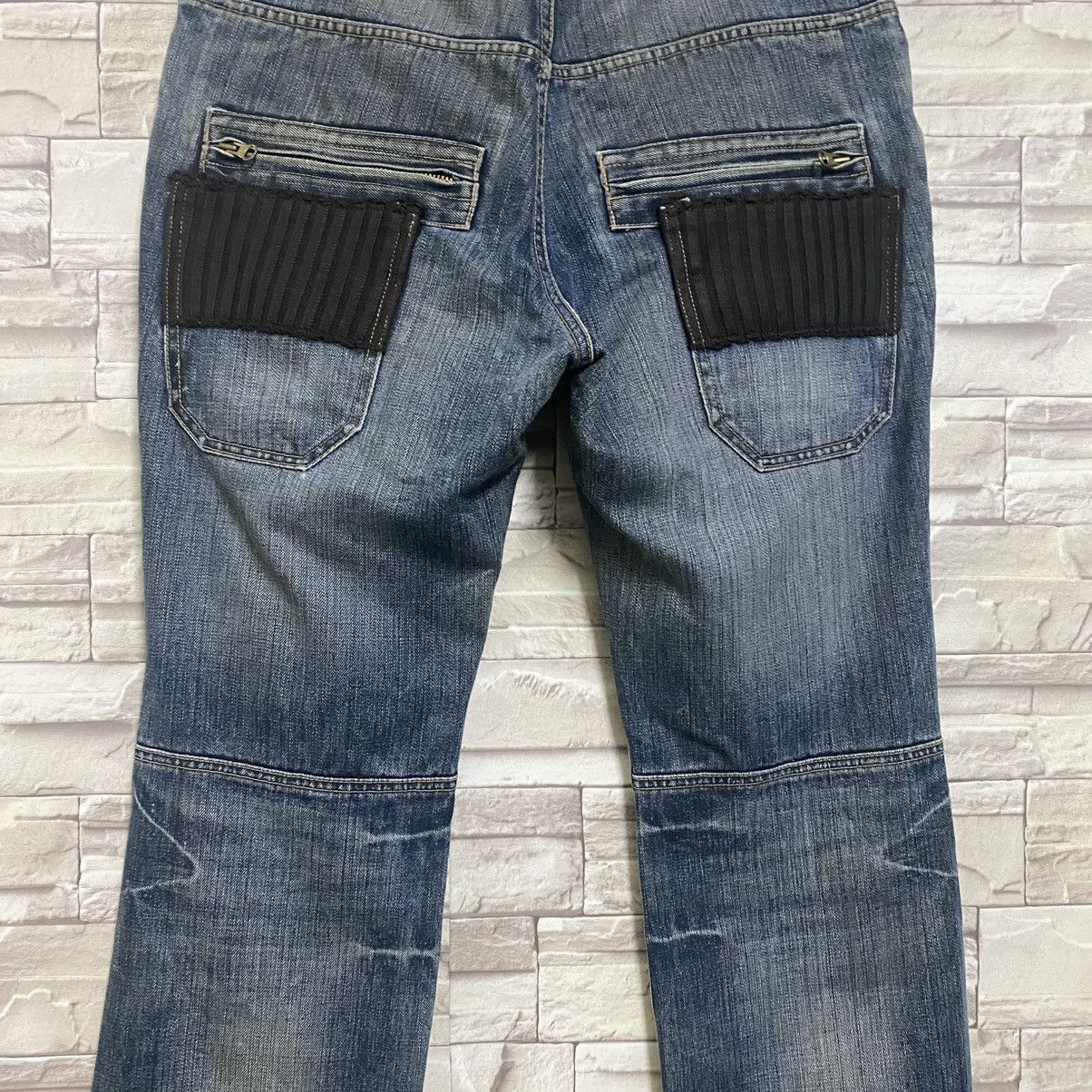 PPFM PPFM Denim Faded Jeans 8pocket Size US 33 - 10 Thumbnail