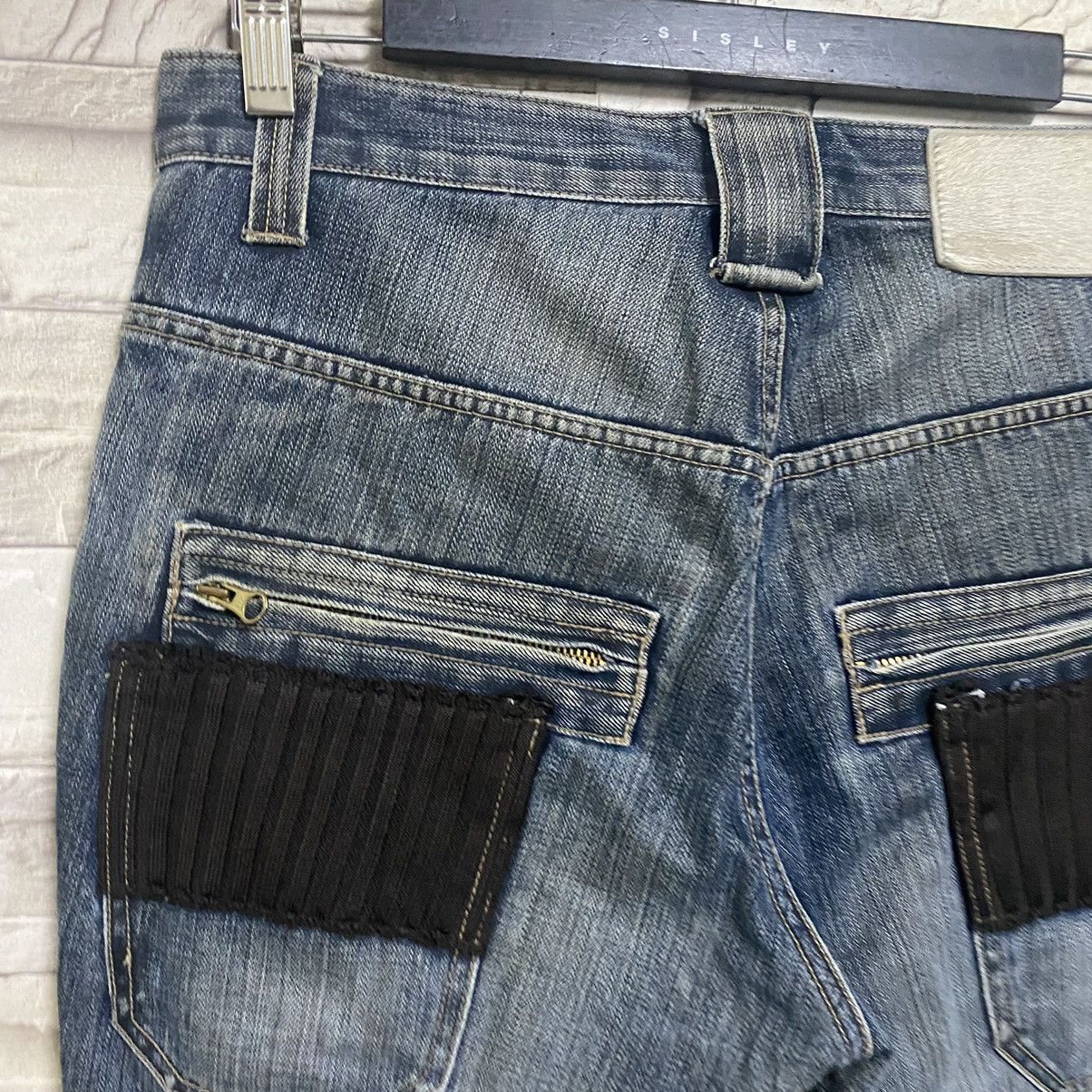 PPFM PPFM Denim Faded Jeans 8pocket Size US 33 - 13 Thumbnail