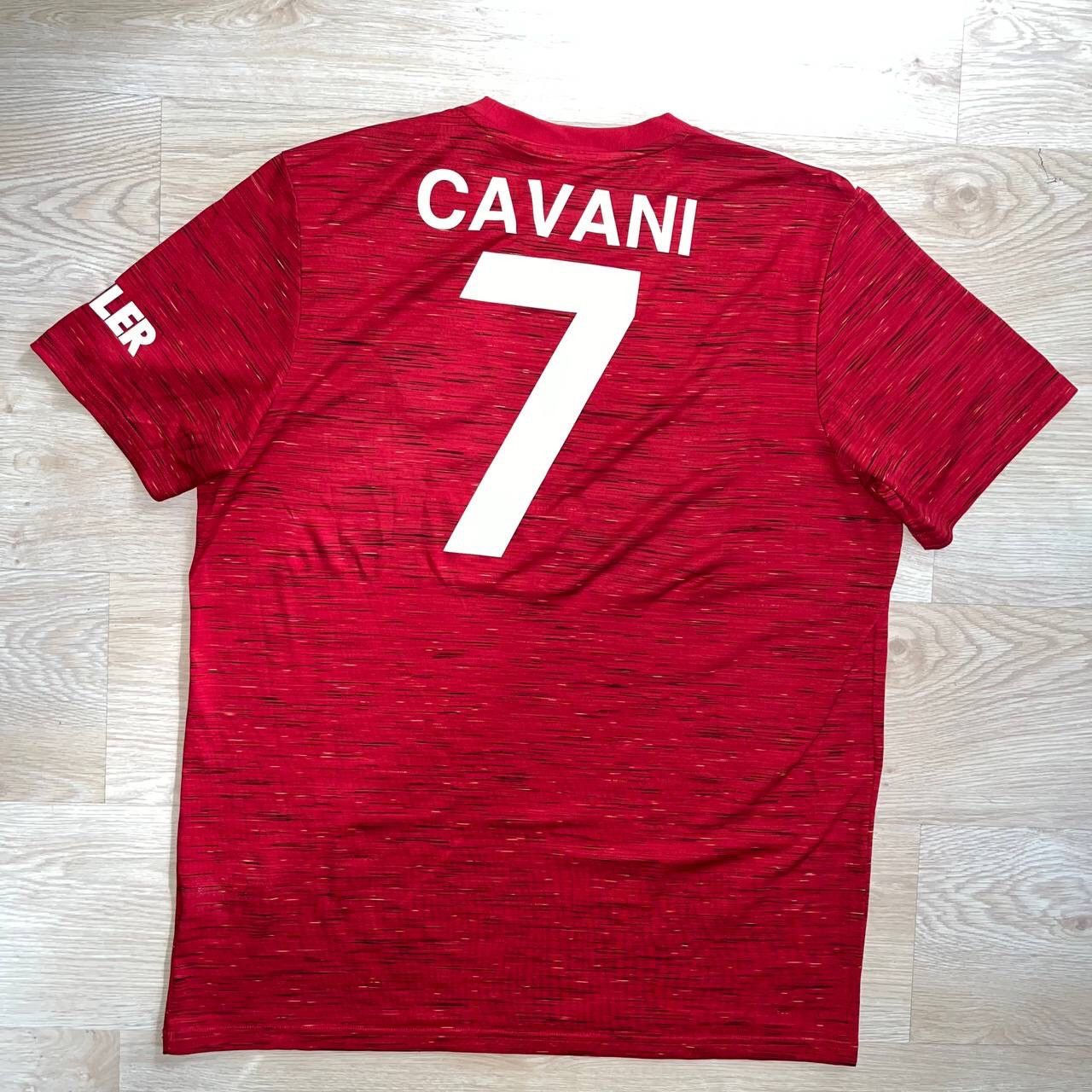MANCHESTER UNITED ADIDAS 2020/2021 HOME JERSEY #7 CAVANI