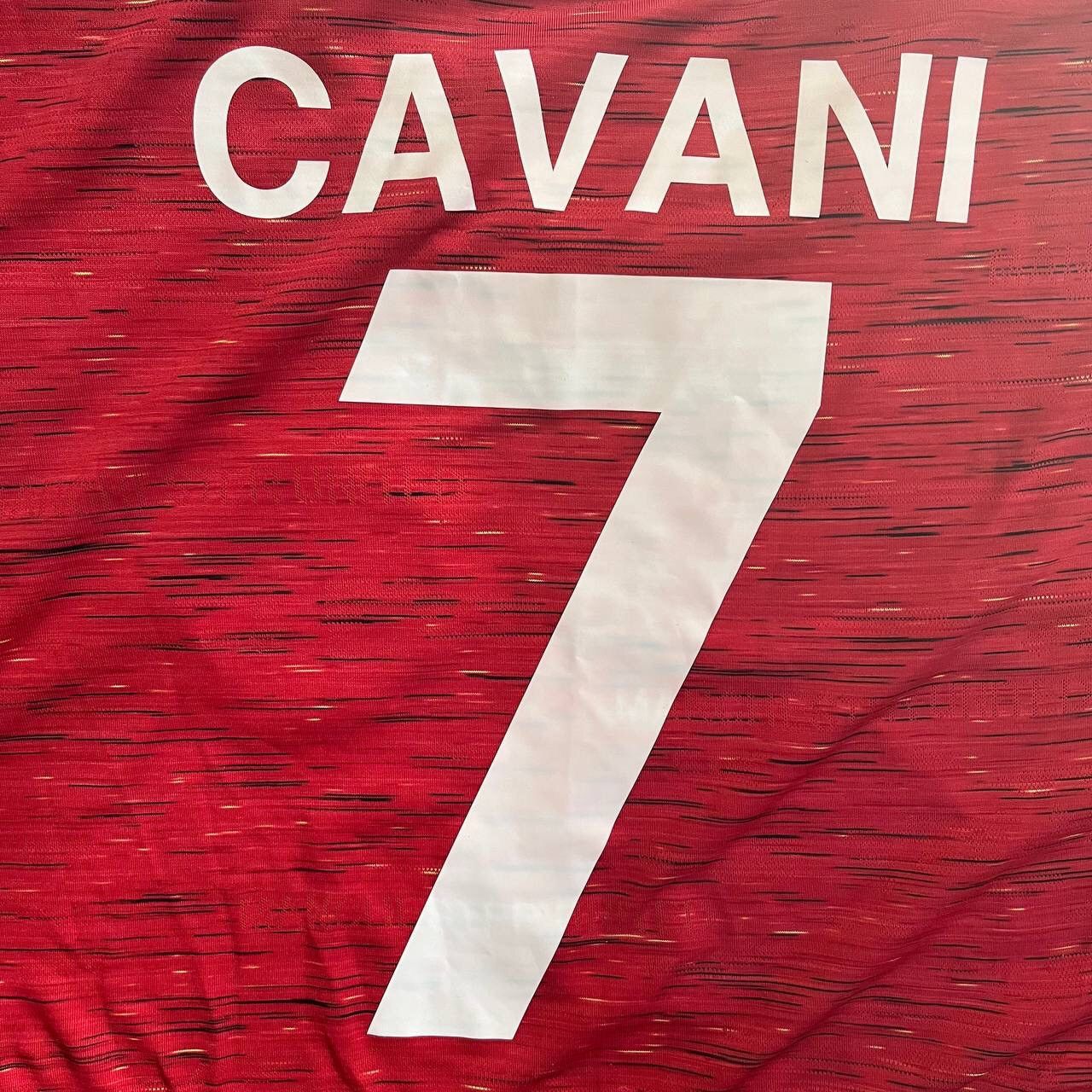 MANCHESTER UNITED ADIDAS 2020/2021 HOME JERSEY #7 CAVANI