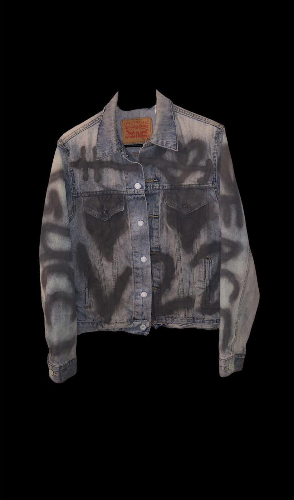 Gucci Kev Chino’ VEGA ‘F RACISM’ Peace Protest Denim Jacket Size US S / EU 44-46 / 1 - 8 Thumbnail