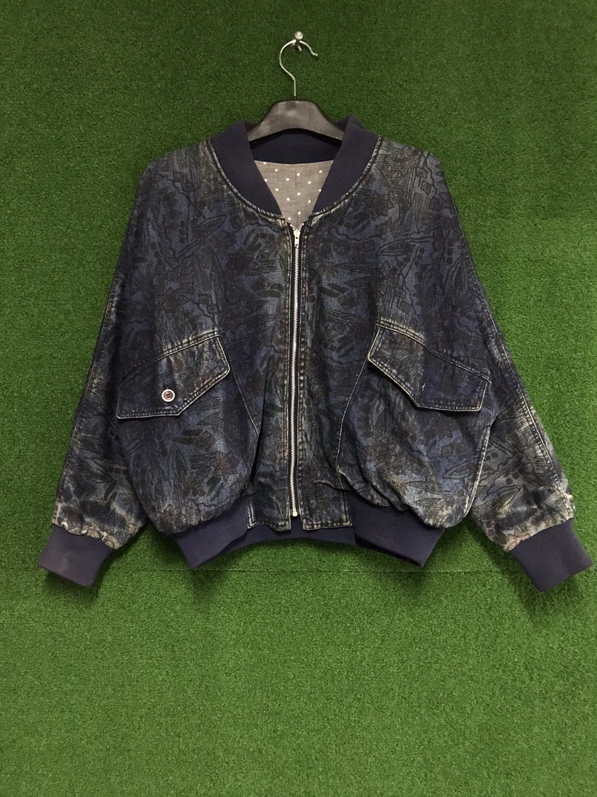 Japanese Brand Riversible Denim Jacket By Disigner Lisburn Size US L / EU 52-54 / 3 - 1 Thumbnail