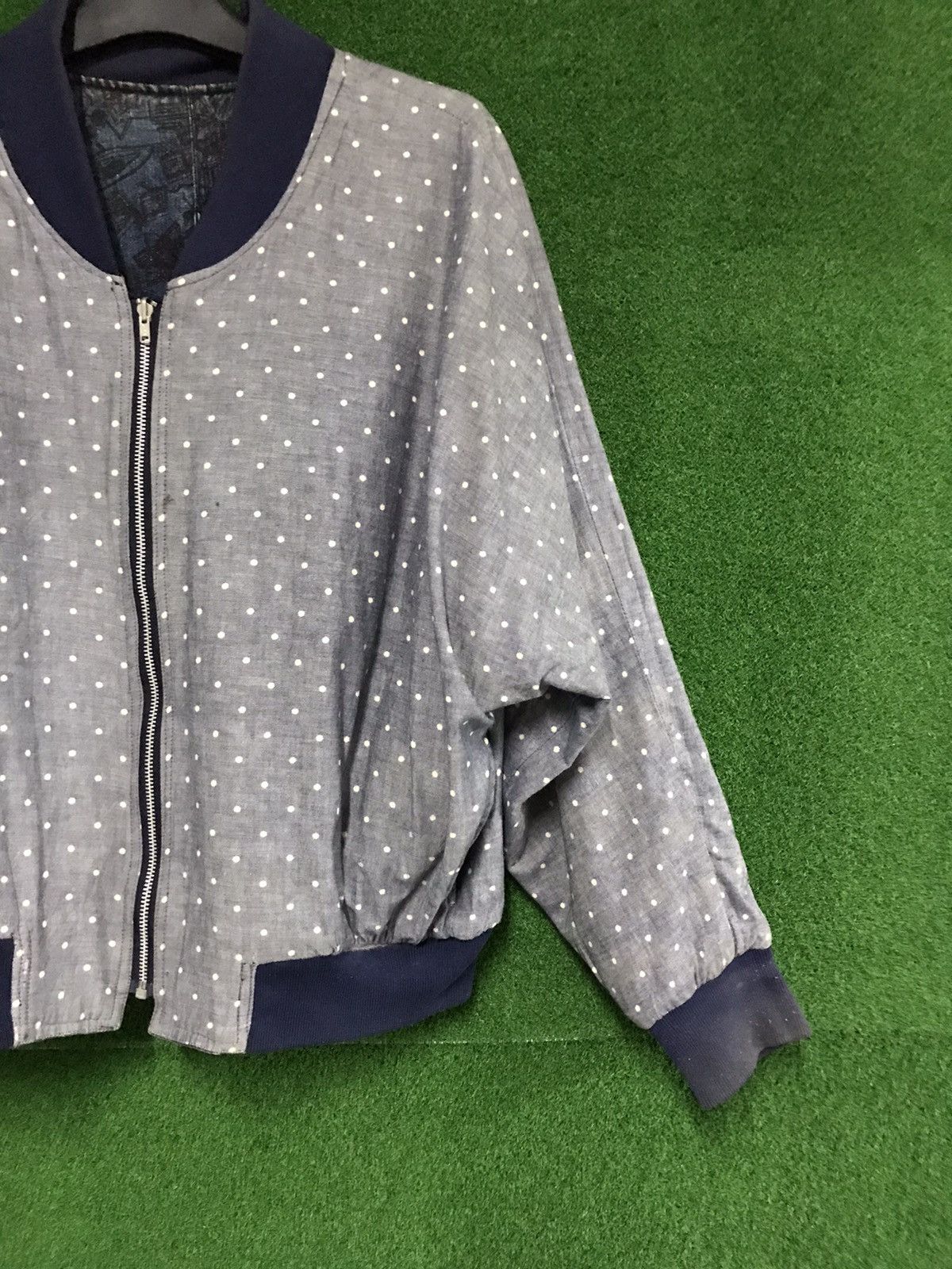 Japanese Brand Riversible Denim Jacket By Disigner Lisburn Size US L / EU 52-54 / 3 - 11 Thumbnail