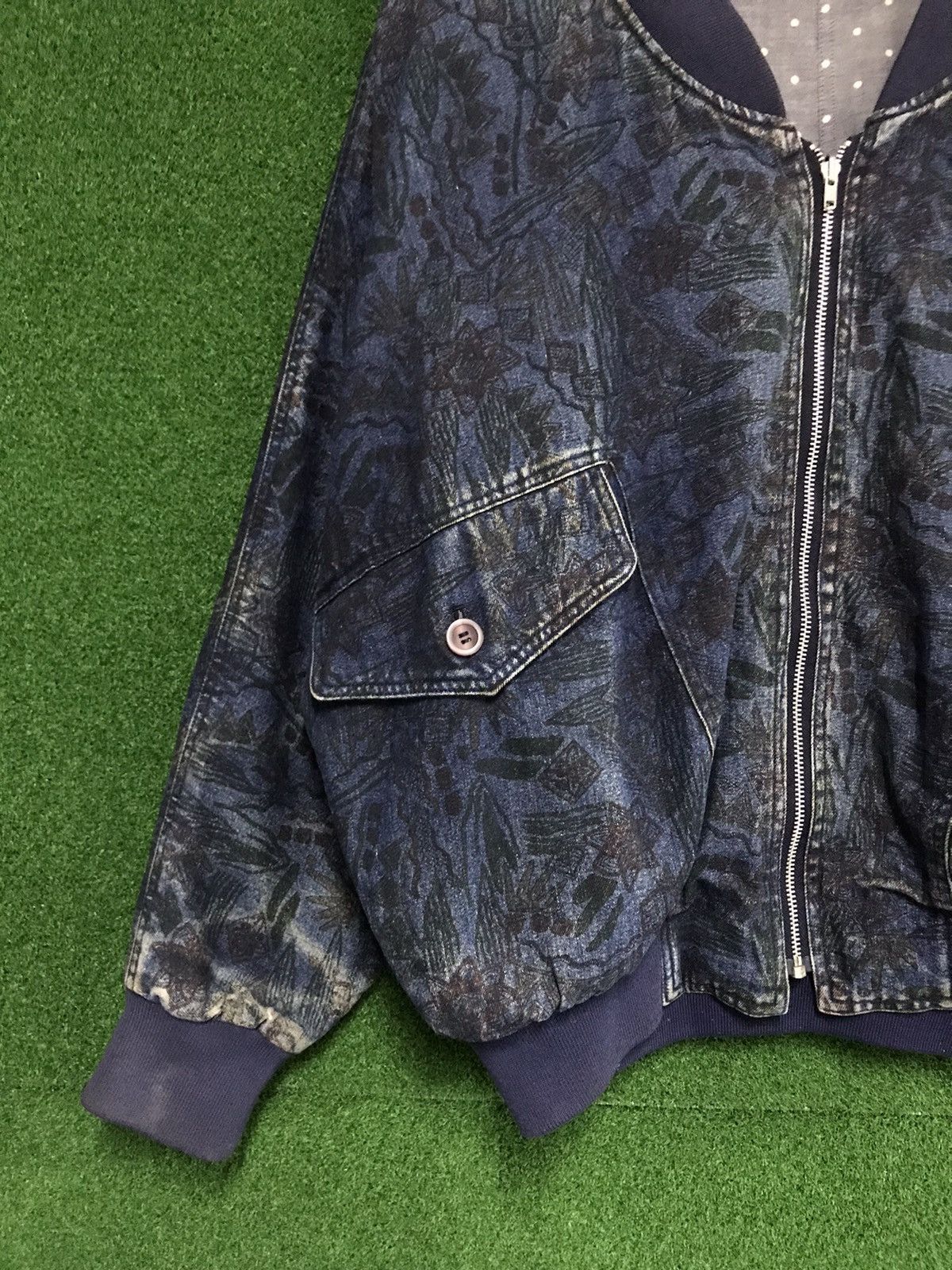 Japanese Brand Riversible Denim Jacket By Disigner Lisburn Size US L / EU 52-54 / 3 - 2 Thumbnail
