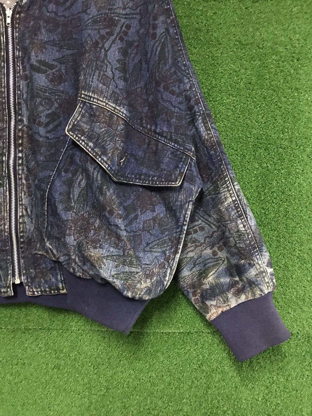 Japanese Brand Riversible Denim Jacket By Disigner Lisburn Size US L / EU 52-54 / 3 - 3 Thumbnail