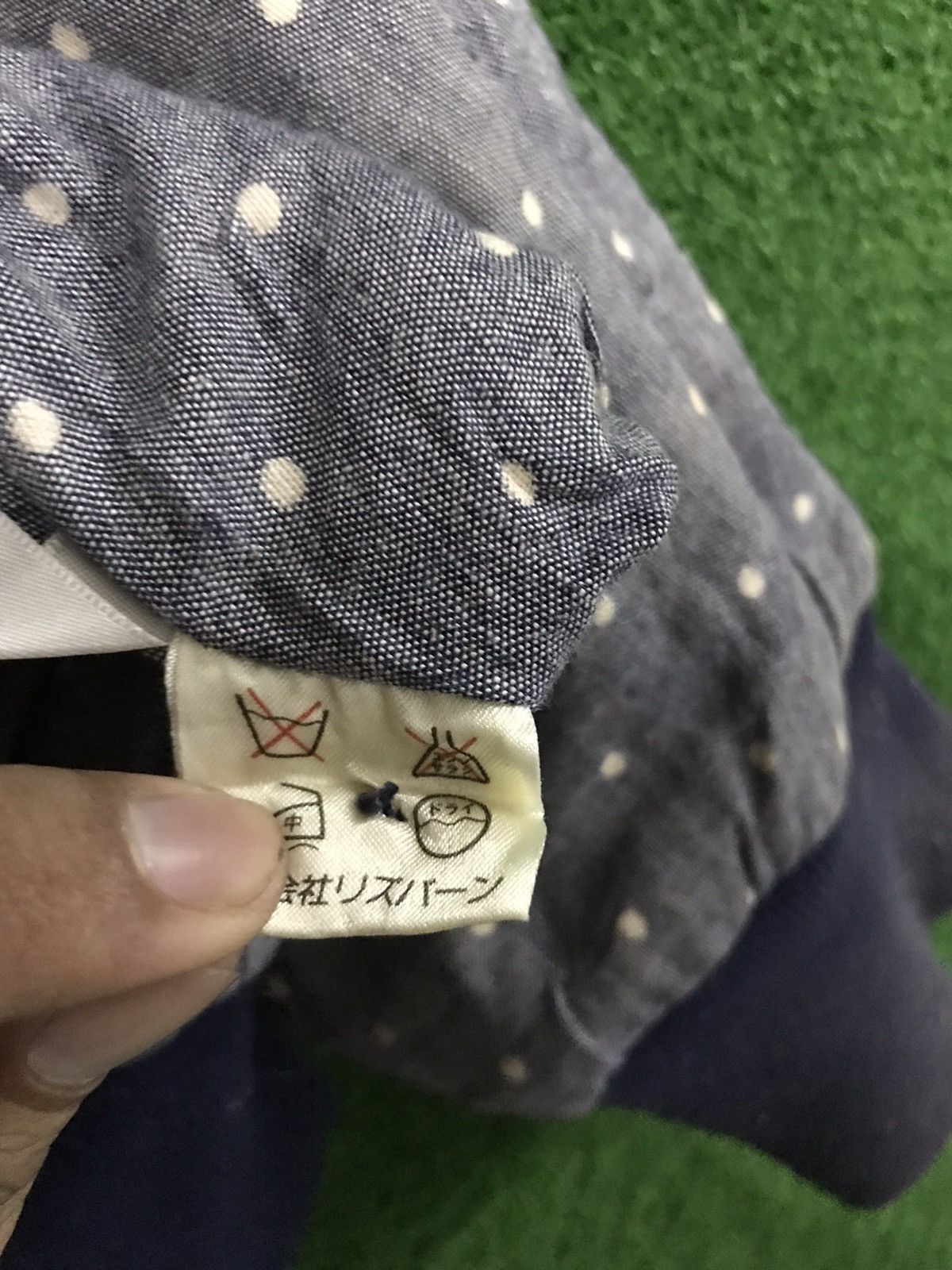 Japanese Brand Riversible Denim Jacket By Disigner Lisburn Size US L / EU 52-54 / 3 - 14 Thumbnail