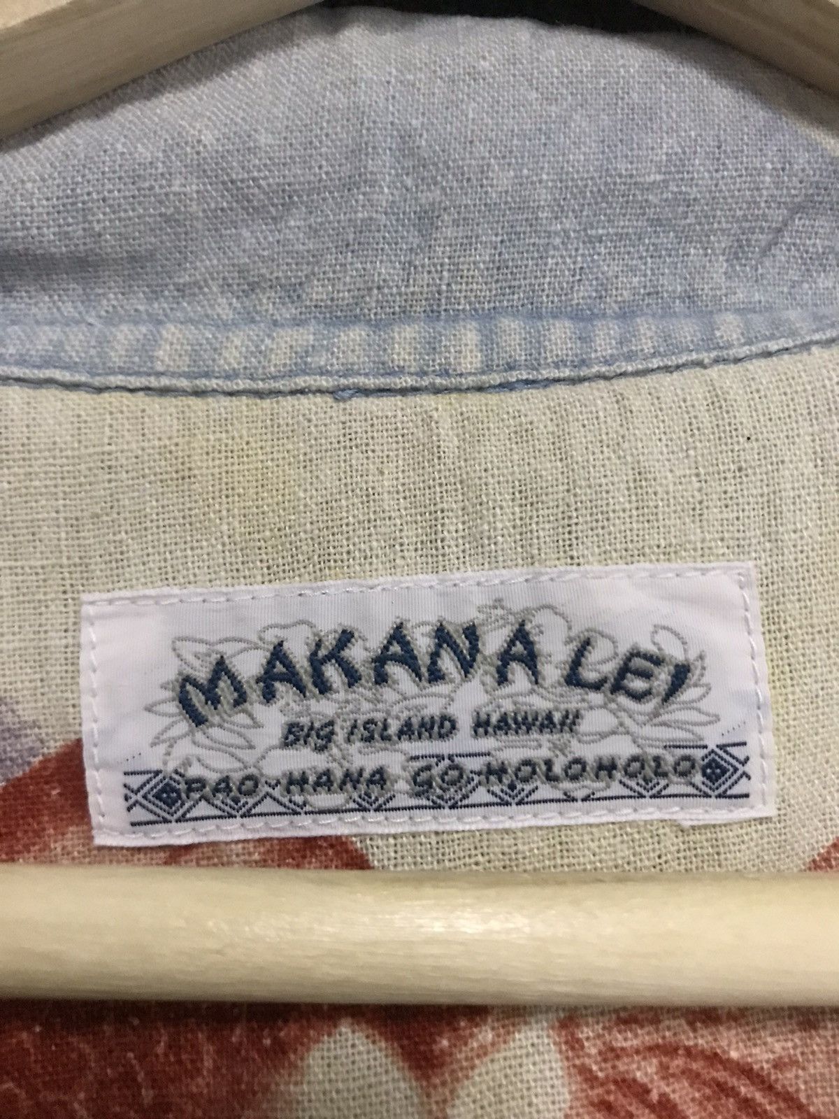 Vintage VINTAGE HAWAII MAKANA LEI SHIRT BUTTON UP FISH BIG LOGI Size US L / EU 52-54 / 3 - 9 Thumbnail