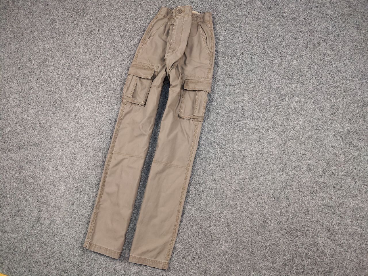 Japanese Brand Vintage 90's Cargo Pants Travis Scott Japan Pocket Beige Size US 36 / EU 52 - 3 Thumbnail