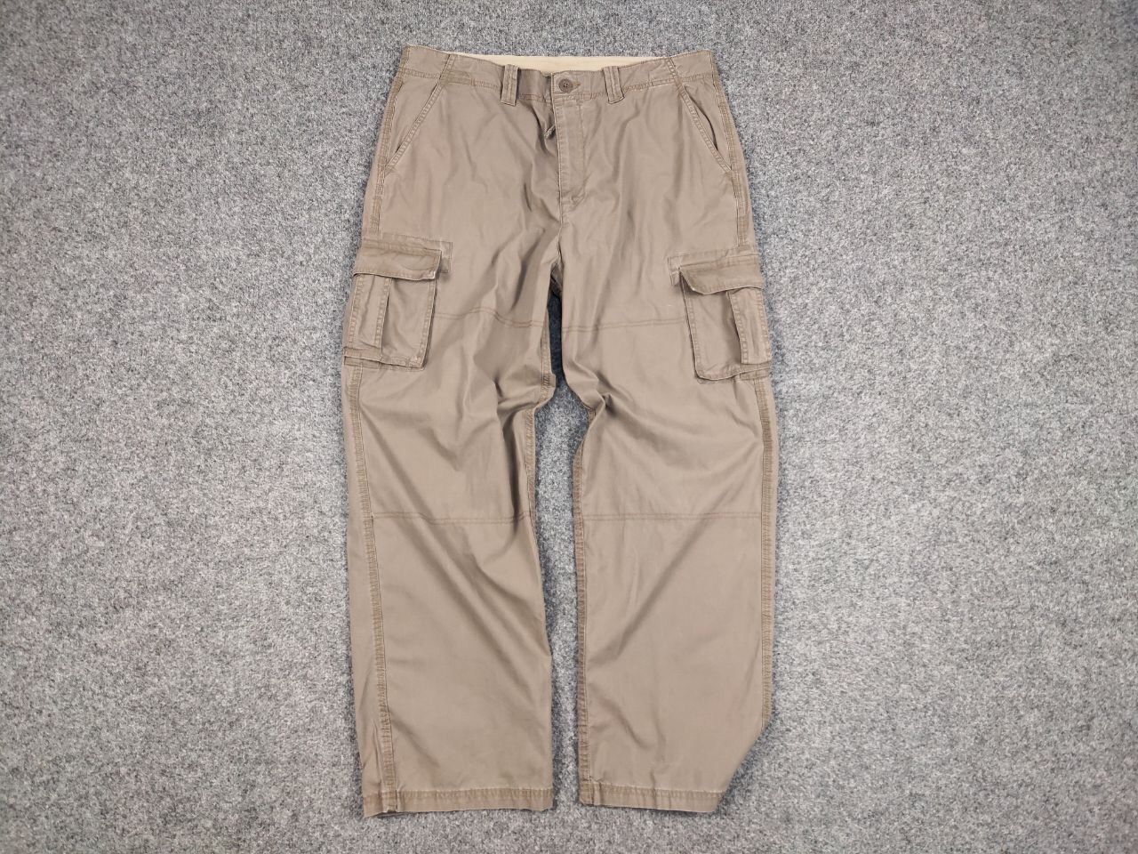 Japanese Brand Vintage 90's Cargo Pants Travis Scott Japan Pocket Beige Size US 36 / EU 52 - 13 Thumbnail