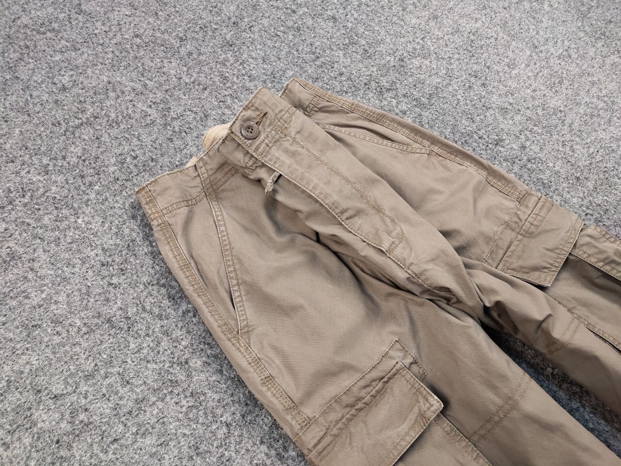 Japanese Brand Vintage 90's Cargo Pants Travis Scott Japan Pocket Beige Size US 36 / EU 52 - 11 Thumbnail