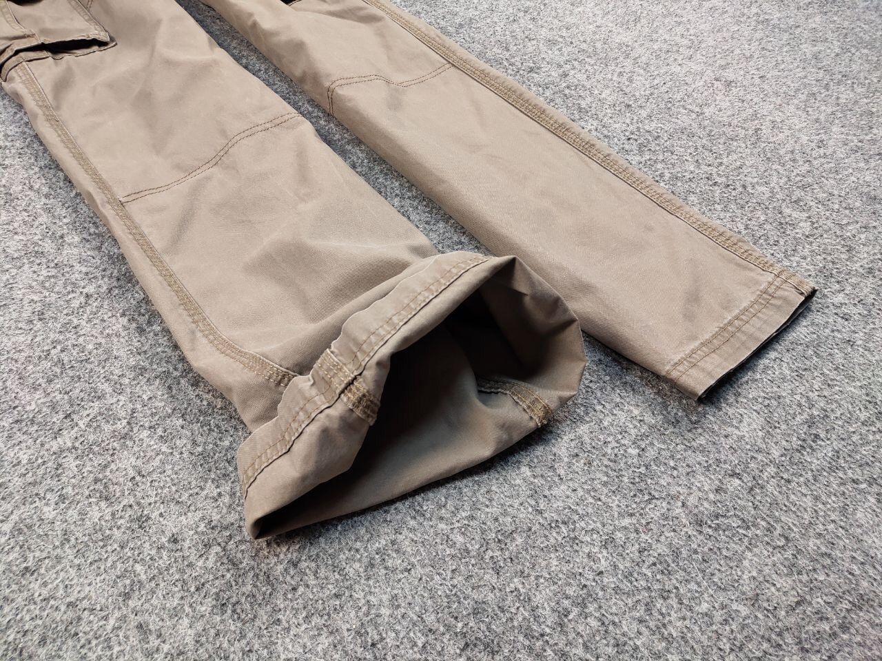 Japanese Brand Vintage 90's Cargo Pants Travis Scott Japan Pocket Beige Size US 36 / EU 52 - 10 Thumbnail