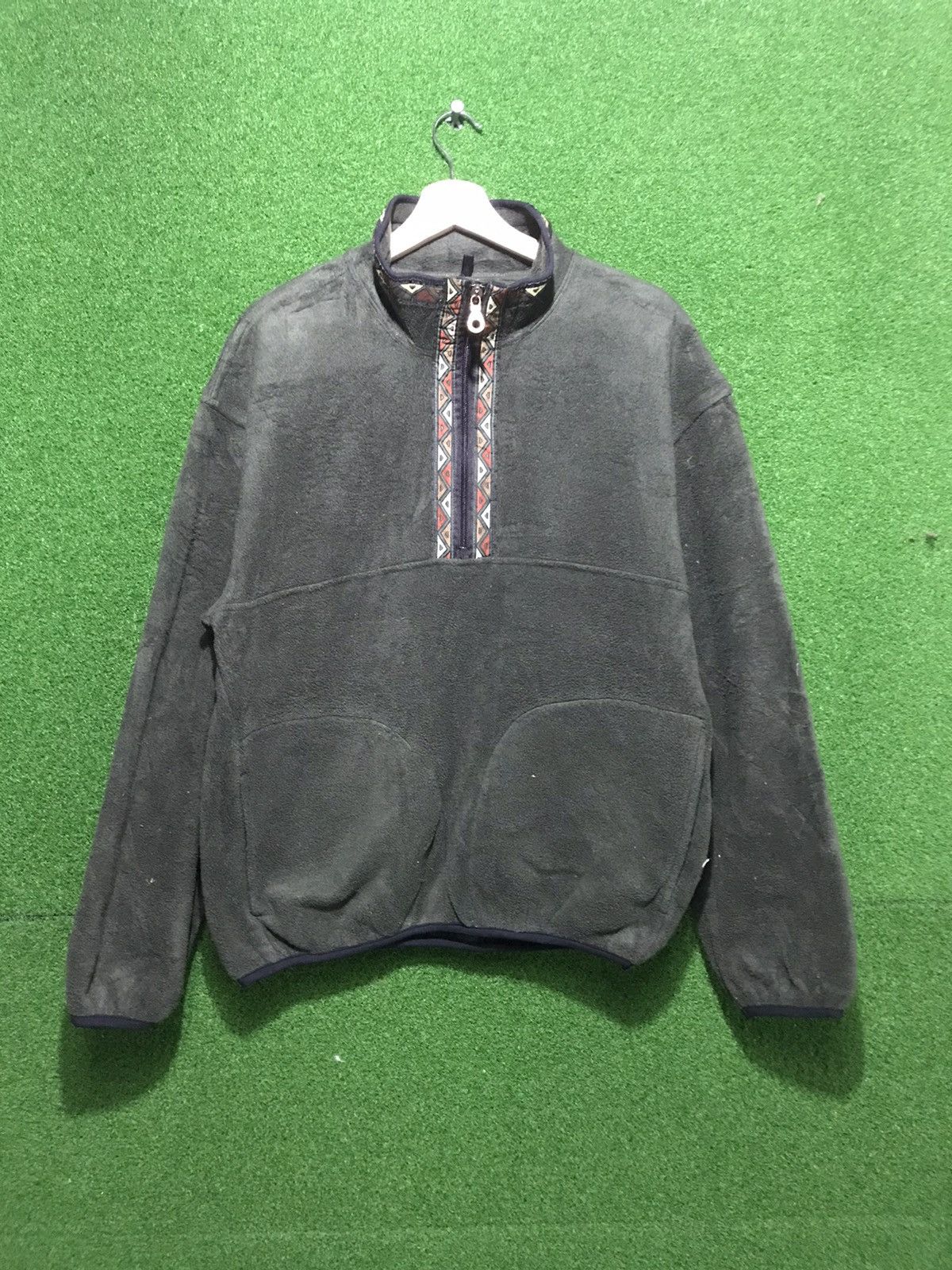 Woolrich Woolen Mills 🔥SALE🔥 Vintage Woolrich Fleece Jacket Made in USA Size US L / EU 52-54 / 3 - 1 Thumbnail