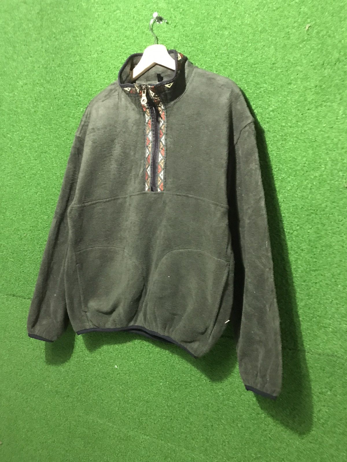 Woolrich Woolen Mills 🔥SALE🔥 Vintage Woolrich Fleece Jacket Made in USA Size US L / EU 52-54 / 3 - 3 Thumbnail