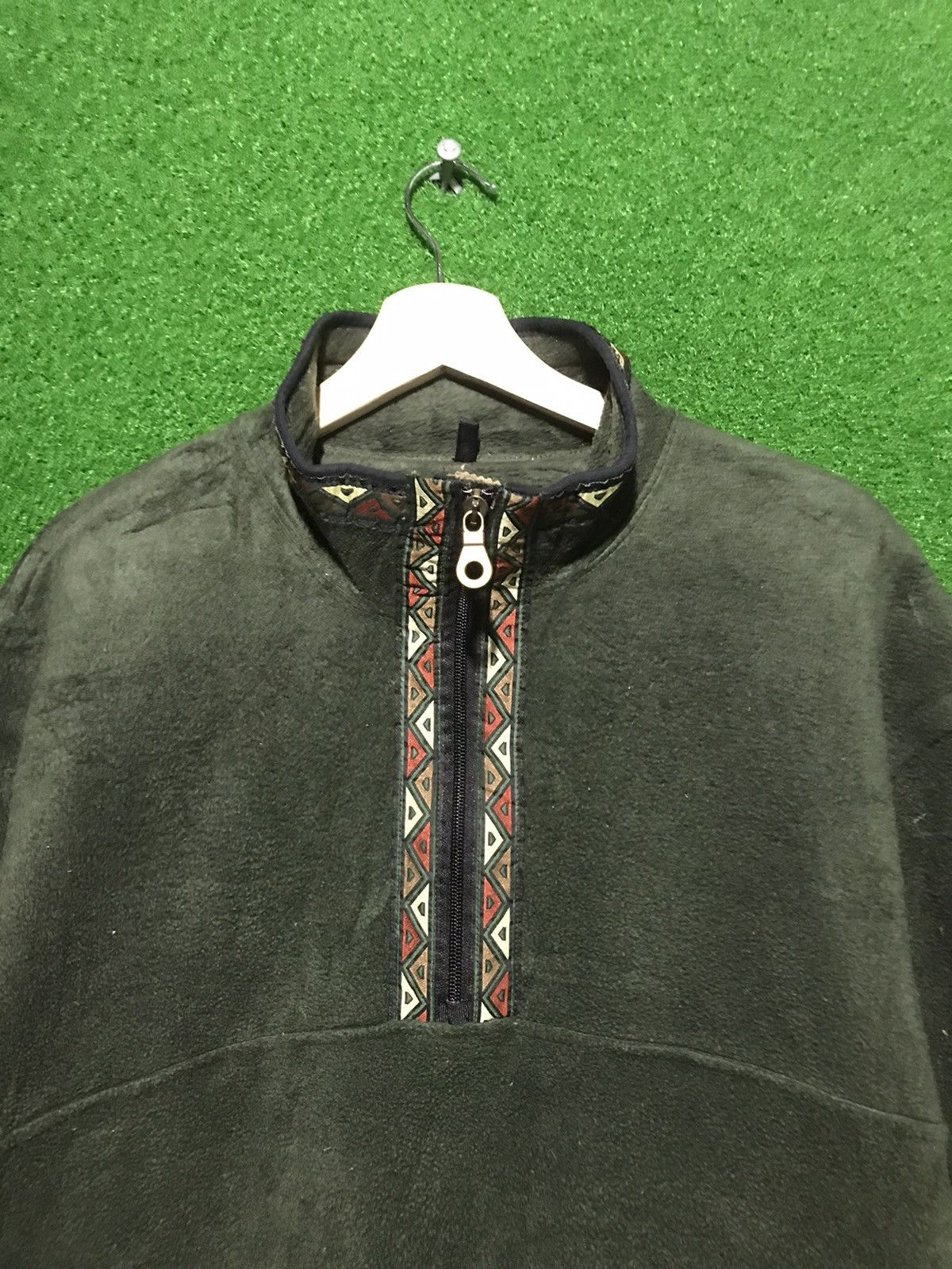 Woolrich Woolen Mills 🔥SALE🔥 Vintage Woolrich Fleece Jacket Made in USA Size US L / EU 52-54 / 3 - 2 Thumbnail