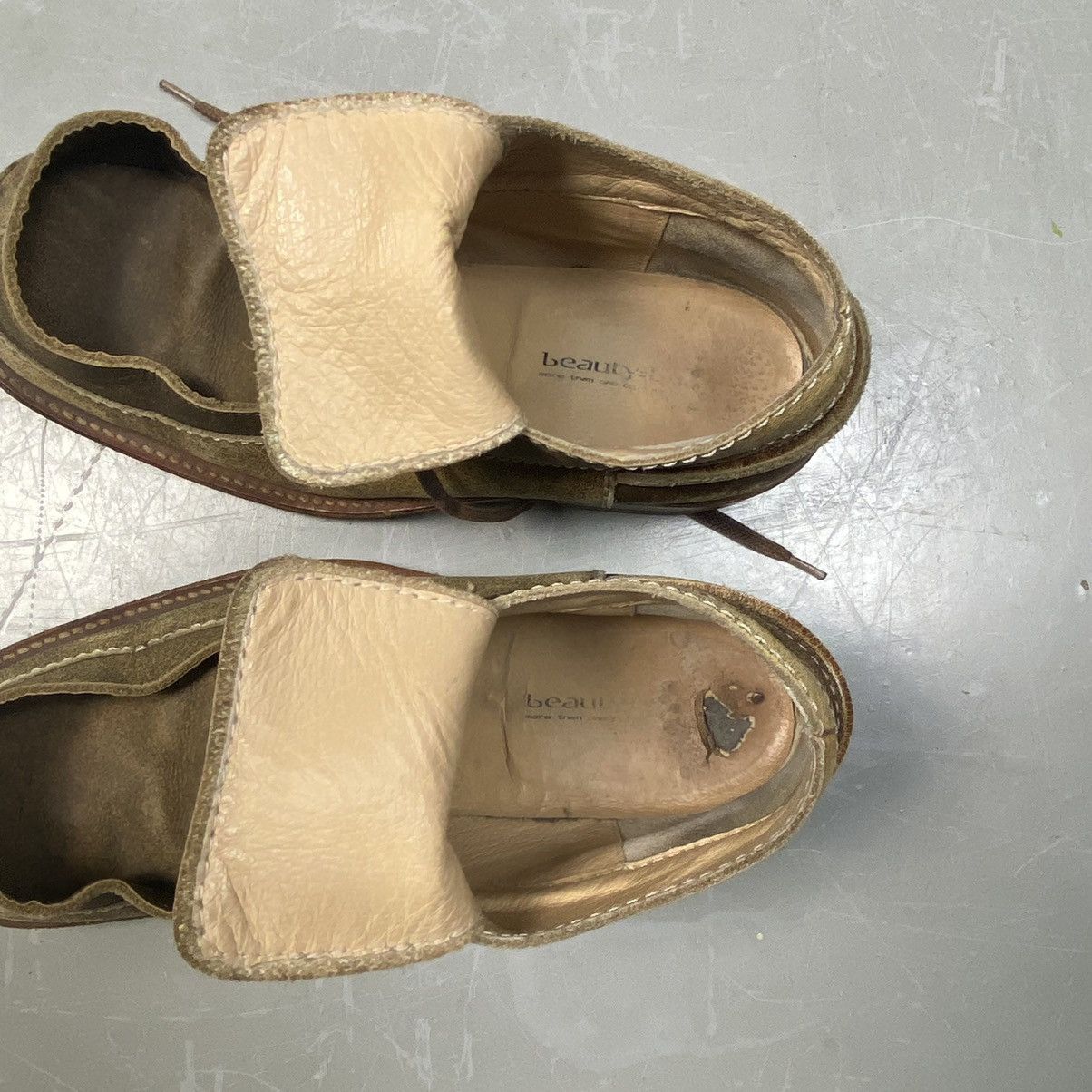 Beauty Beast ‘98/99 Beauty:Beast “Mage” Leather Shoes Size US 10 / EU 43 - 9 Thumbnail