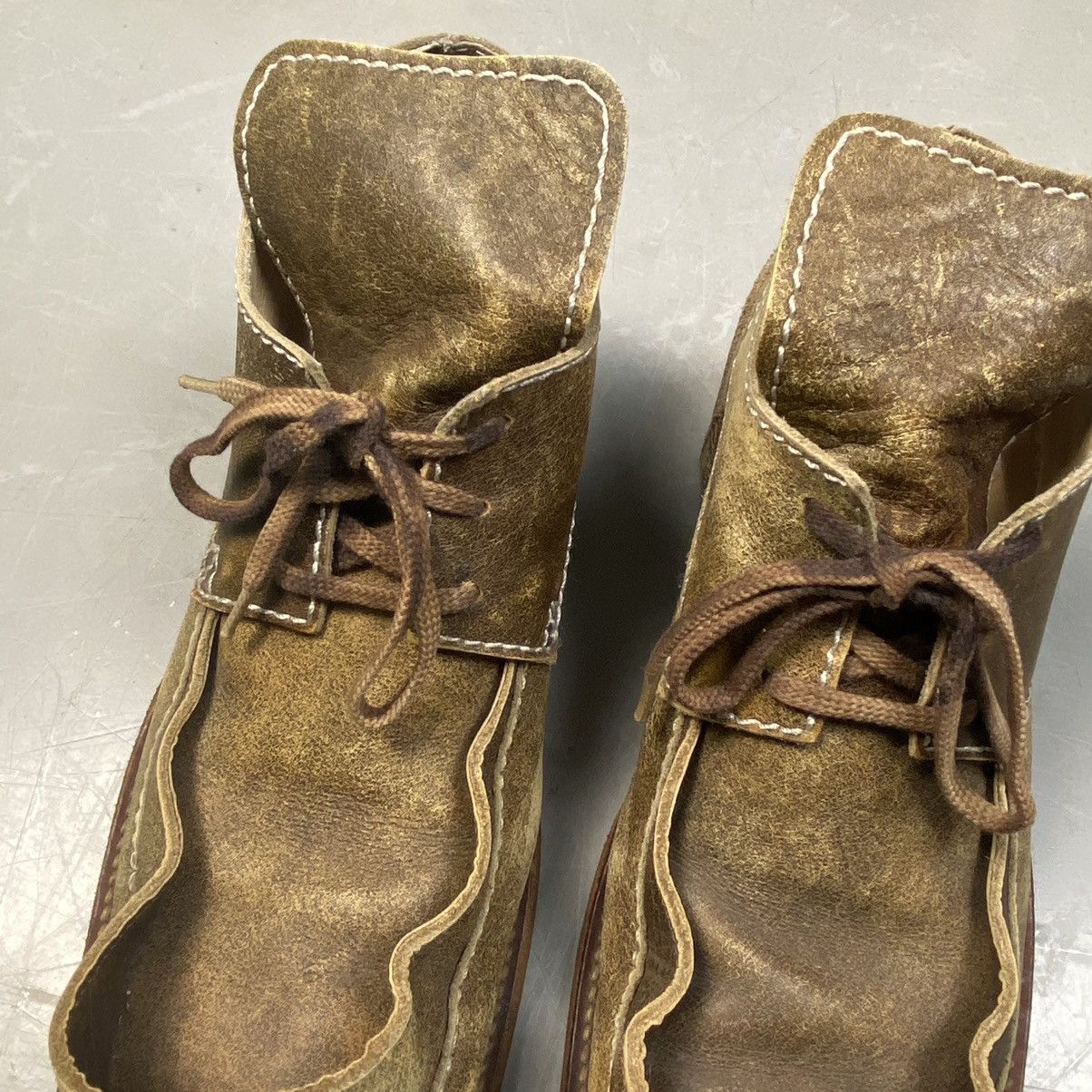 Beauty Beast ‘98/99 Beauty:Beast “Mage” Leather Shoes Size US 10 / EU 43 - 8 Thumbnail