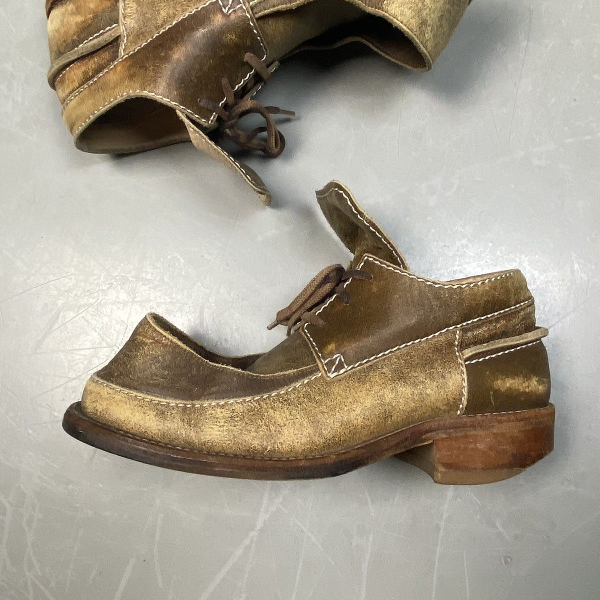 Beauty Beast ‘98/99 Beauty:Beast “Mage” Leather Shoes Size US 10 / EU 43 - 5 Thumbnail