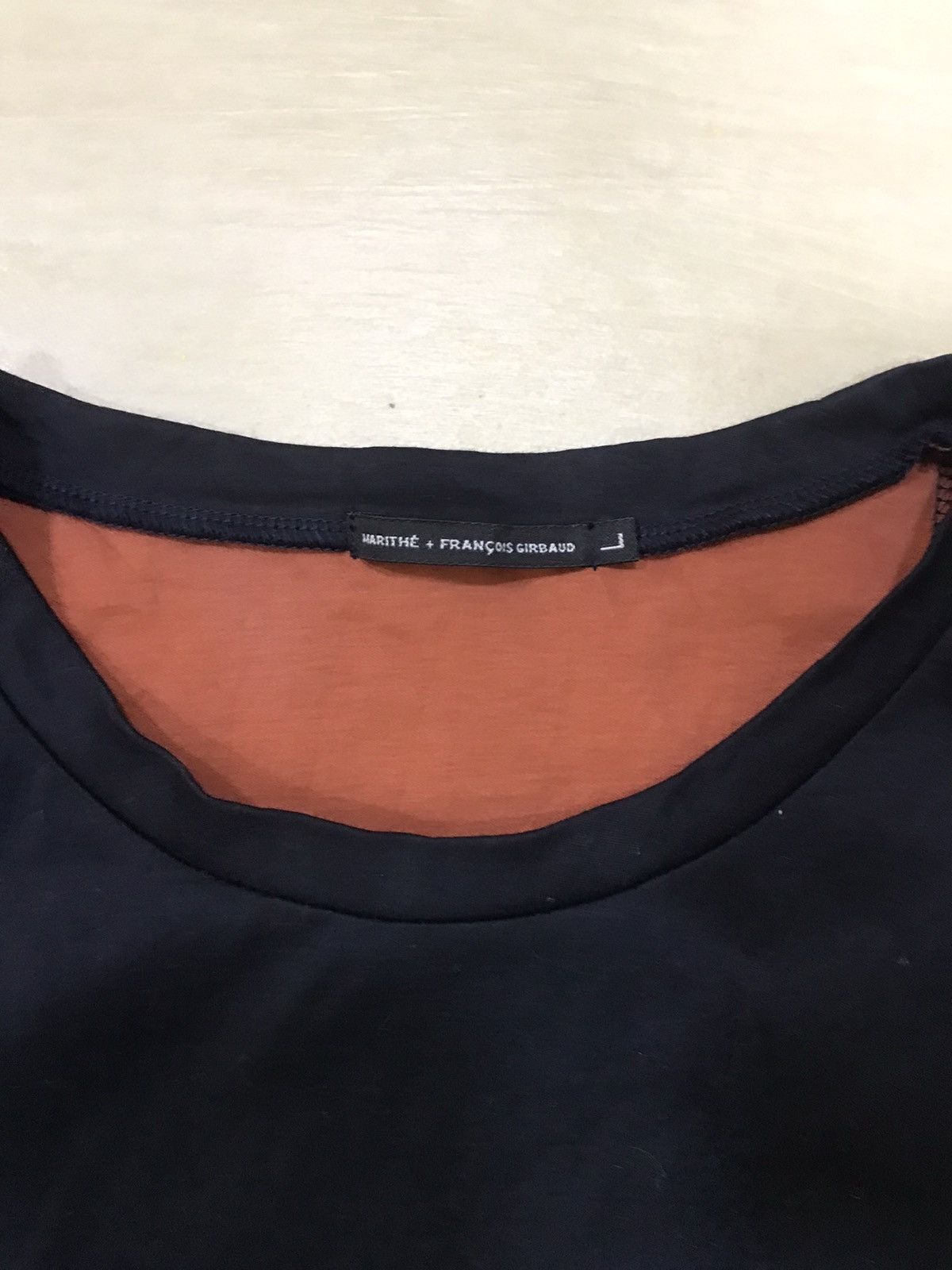 Marithe + Francois Girbaud Marithe Francois Girbaud Tshirt Size US L / EU 52-54 / 3 - 4 Thumbnail