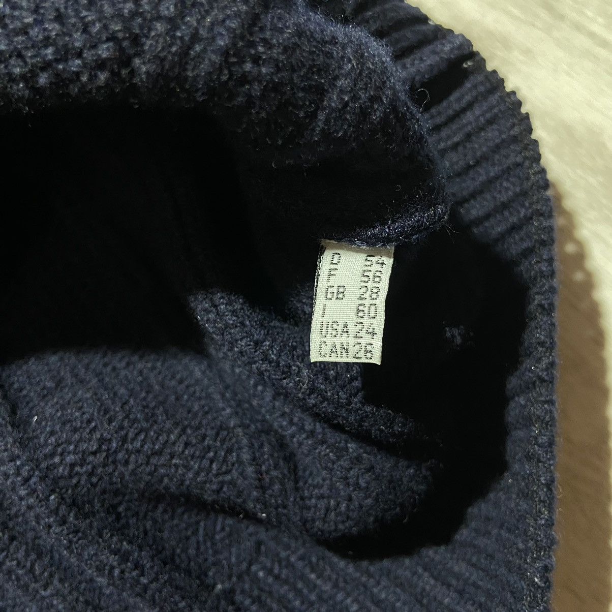 Burberry Vintage 90s Burberry Ribbed Wool Sweater Size US XL / EU 56 / 4 - 7 Thumbnail