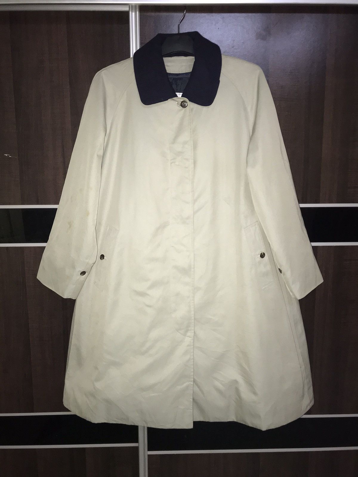 Burberry 🔥 Vintage Burberry Long Jacket – Timeless British Style Size US L / EU 52-54 / 3 - 2 Thumbnail