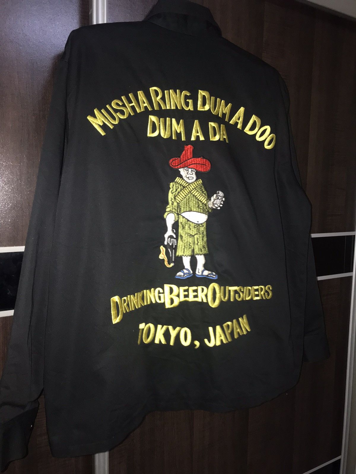 Japanese Brand THE SYNCHRONICITY BIG LOGO JACKET Size US XL / EU 56 / 4 - 3 Thumbnail