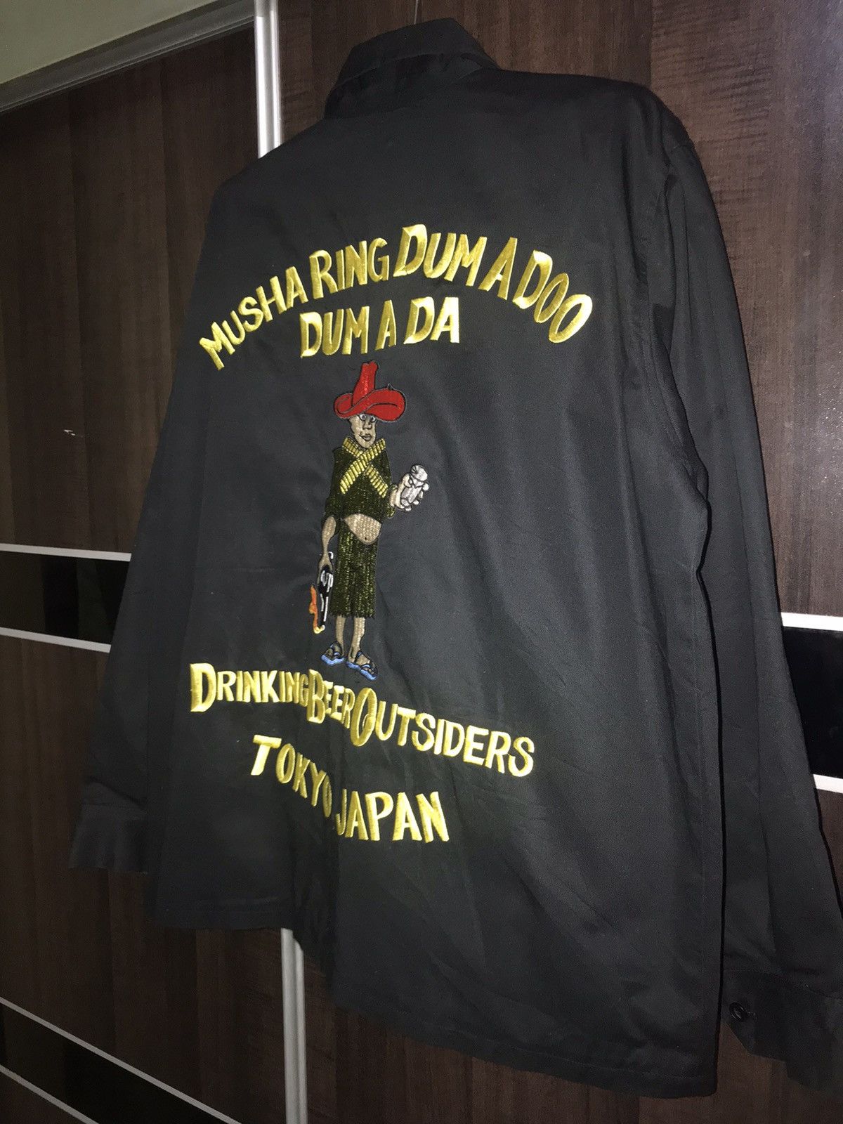 Japanese Brand THE SYNCHRONICITY BIG LOGO JACKET Size US XL / EU 56 / 4 - 4 Thumbnail