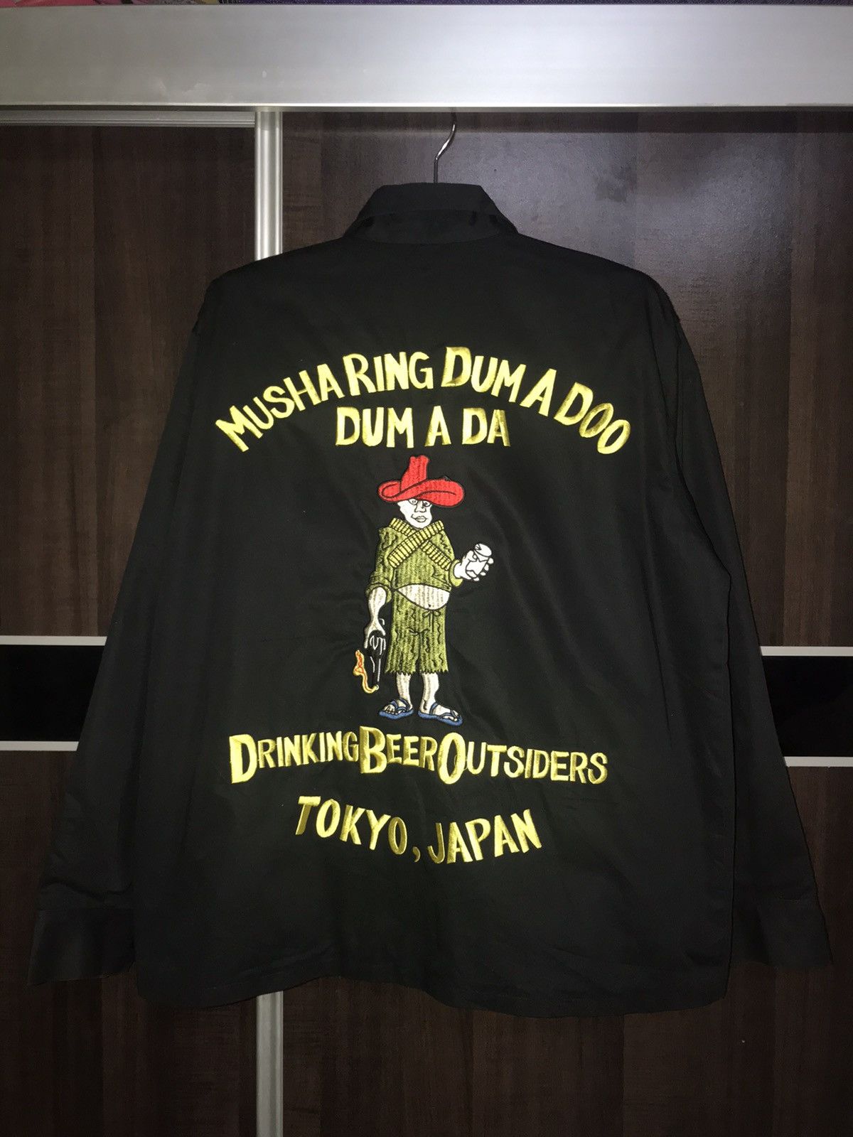 Japanese Brand THE SYNCHRONICITY BIG LOGO JACKET Size US XL / EU 56 / 4 - 1 Thumbnail