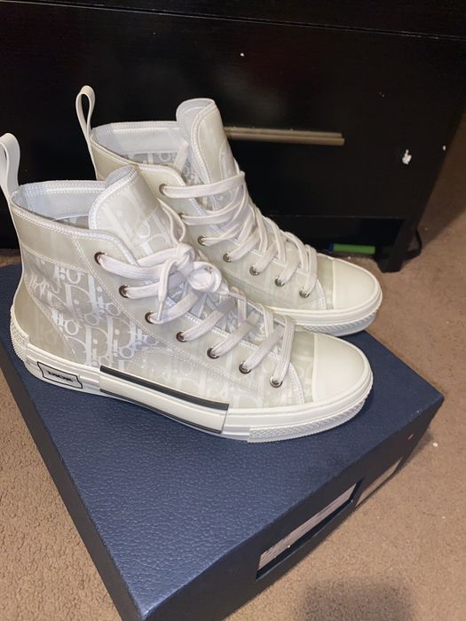 Dior Christian Dior B23 High Top Sneakers Grailed