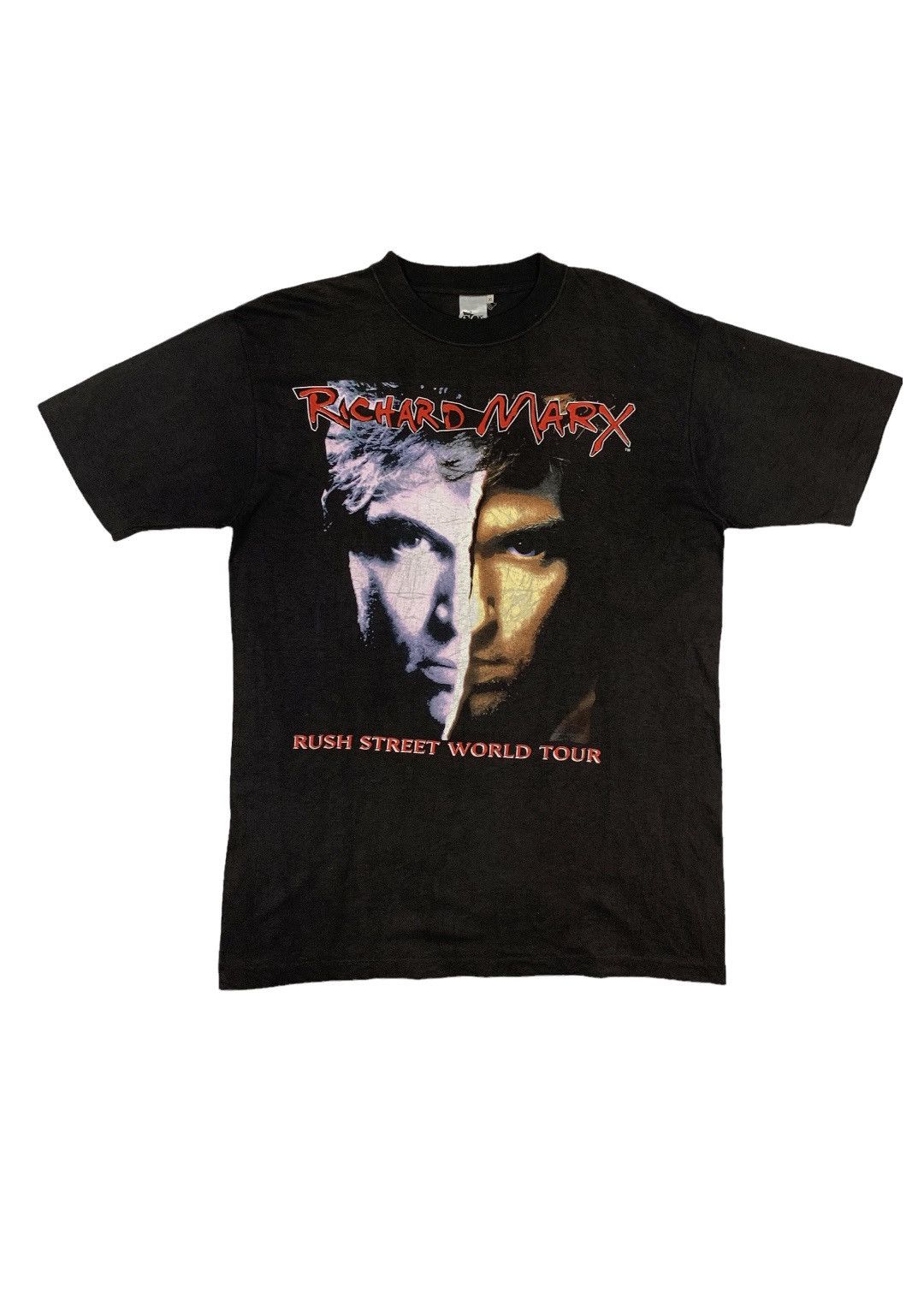 Band Tees Vintage 1992 Richard Max Rock Singer Tour Shirt Size US XL / EU 56 / 4 - 1 Thumbnail