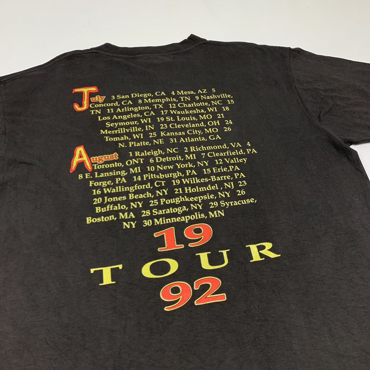 Band Tees Vintage 1992 Richard Max Rock Singer Tour Shirt Size US XL / EU 56 / 4 - 8 Thumbnail