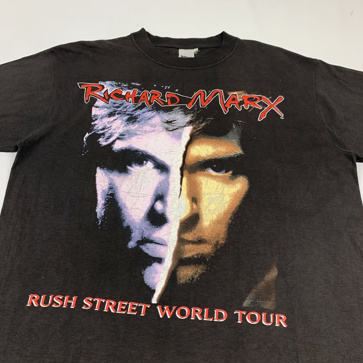 Band Tees Vintage 1992 Richard Max Rock Singer Tour Shirt Size US XL / EU 56 / 4 - 5 Thumbnail