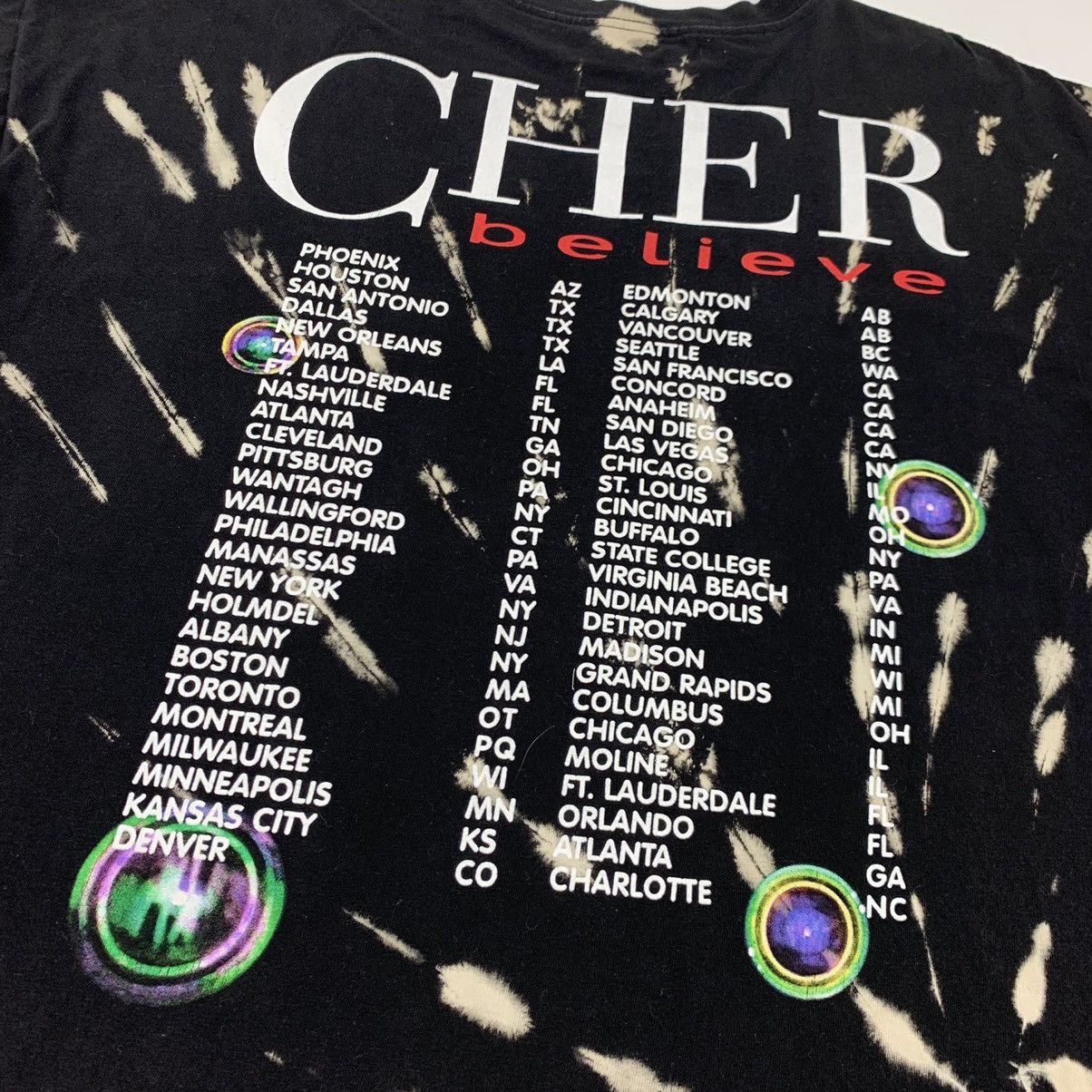 Band Tees Vintage Cher Believe Album Promote Shirt Size US XL / EU 56 / 4 - 9 Thumbnail