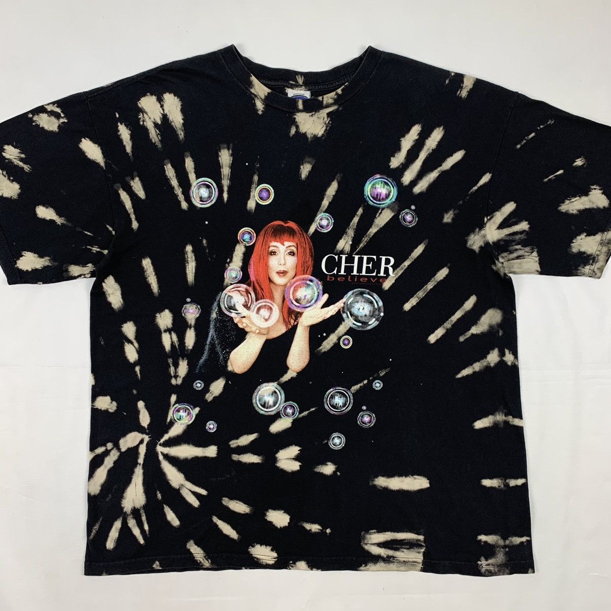 Band Tees Vintage Cher Believe Album Promote Shirt Size US XL / EU 56 / 4 - 2 Thumbnail
