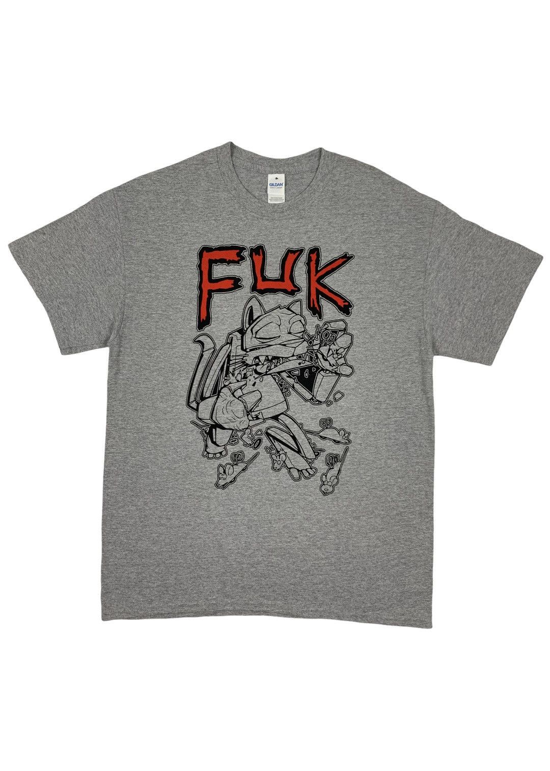 Band Tees Vintage FUK Hardcore Punk Band Shirt Size US L / EU 52-54 / 3 - 1 Thumbnail
