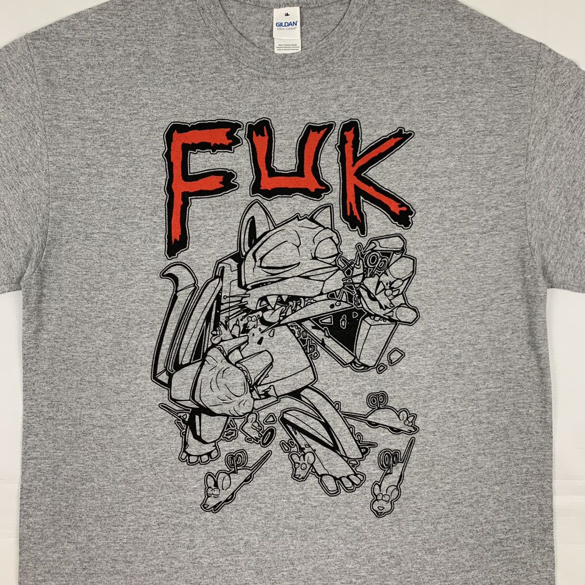Band Tees Vintage FUK Hardcore Punk Band Shirt Size US L / EU 52-54 / 3 - 2 Thumbnail