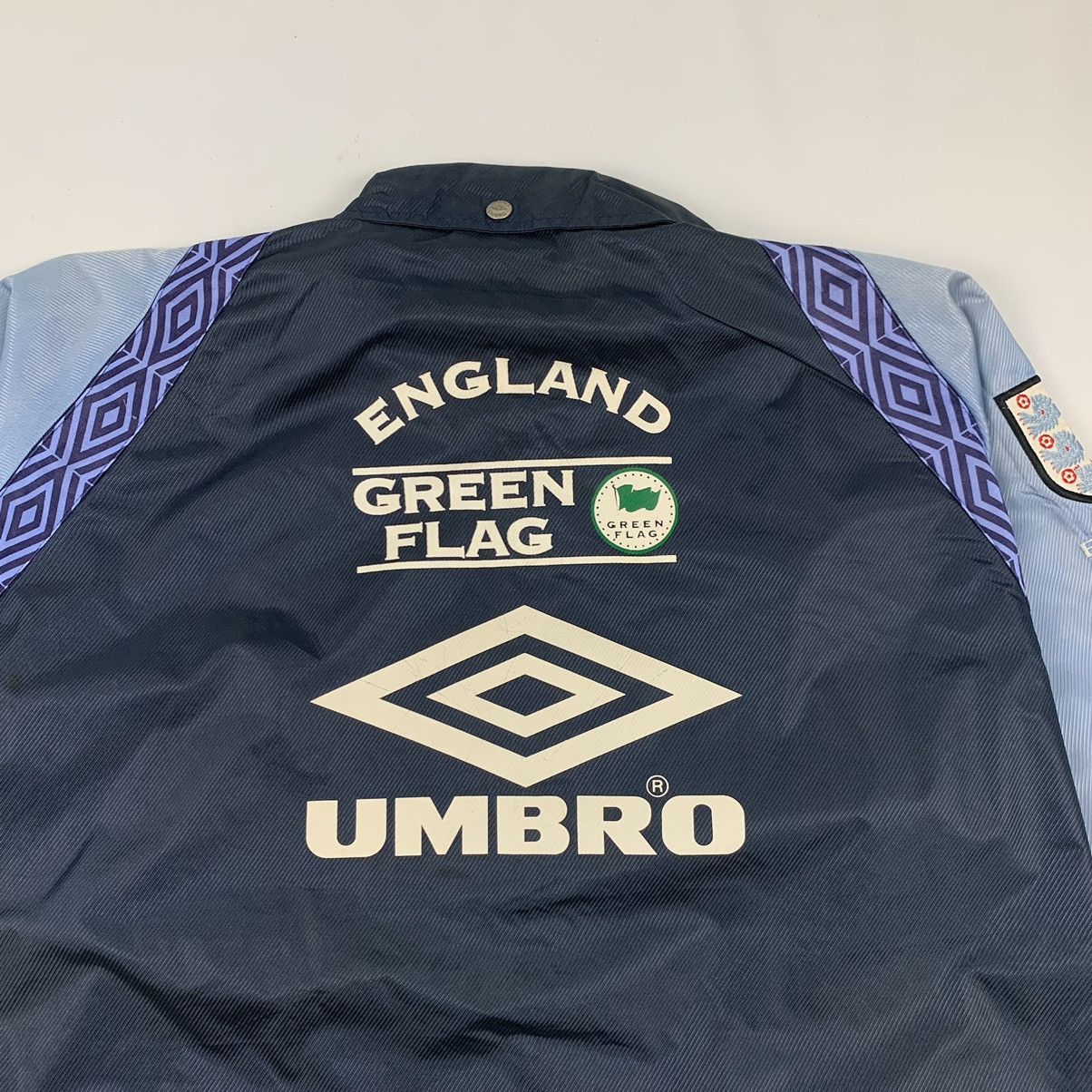 Umbro Vintage Umbro England Light Zipper Jacket Size US L / EU 52-54 / 3 - 7 Thumbnail