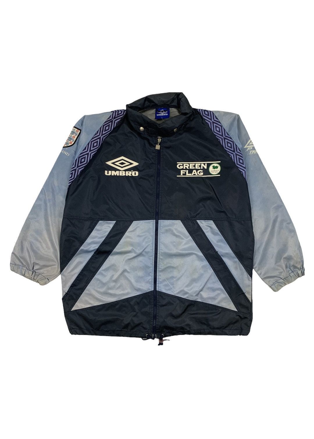 Umbro Vintage Umbro England Light Zipper Jacket Size US L / EU 52-54 / 3 - 1 Thumbnail