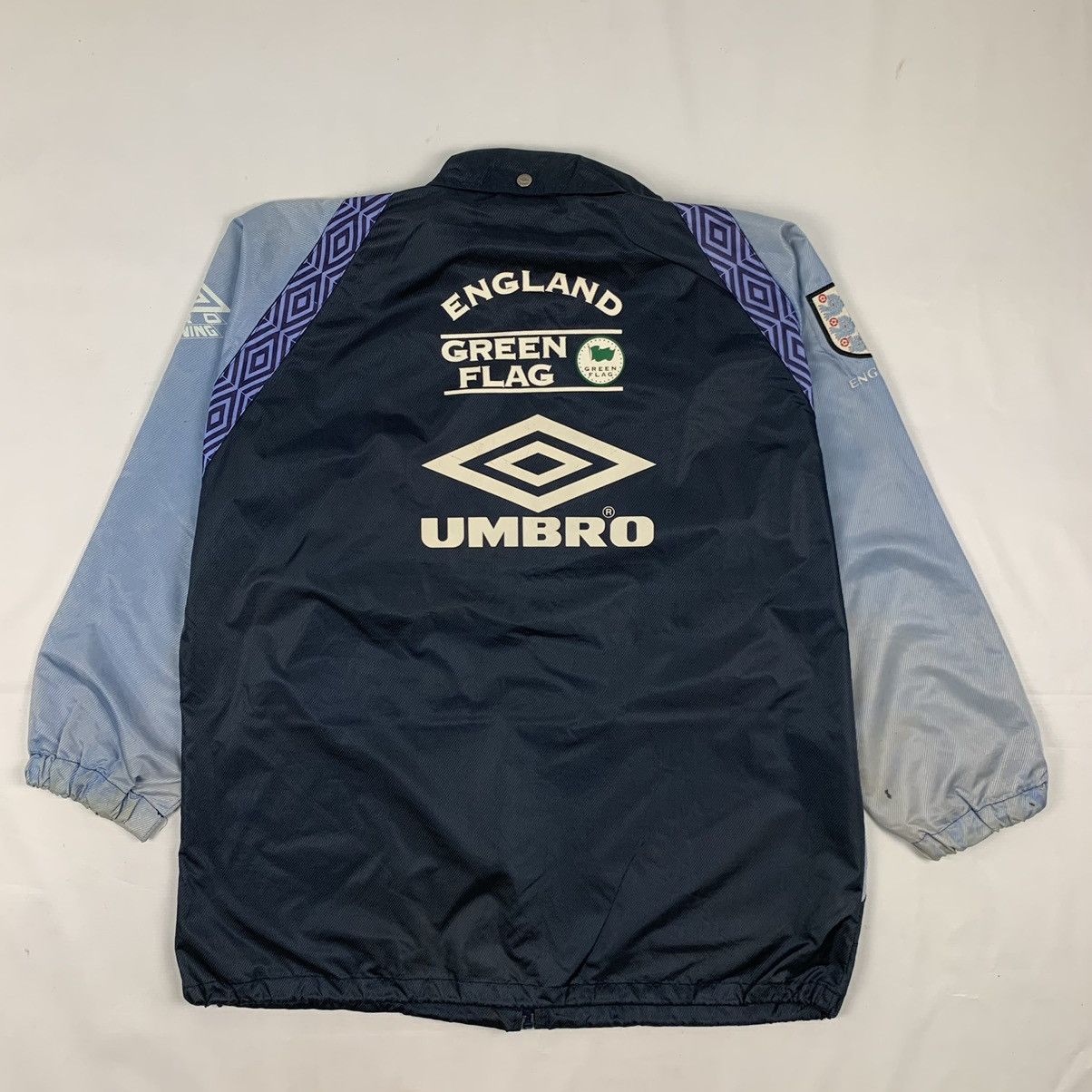 Umbro Vintage Umbro England Light Zipper Jacket Size US L / EU 52-54 / 3 - 6 Thumbnail