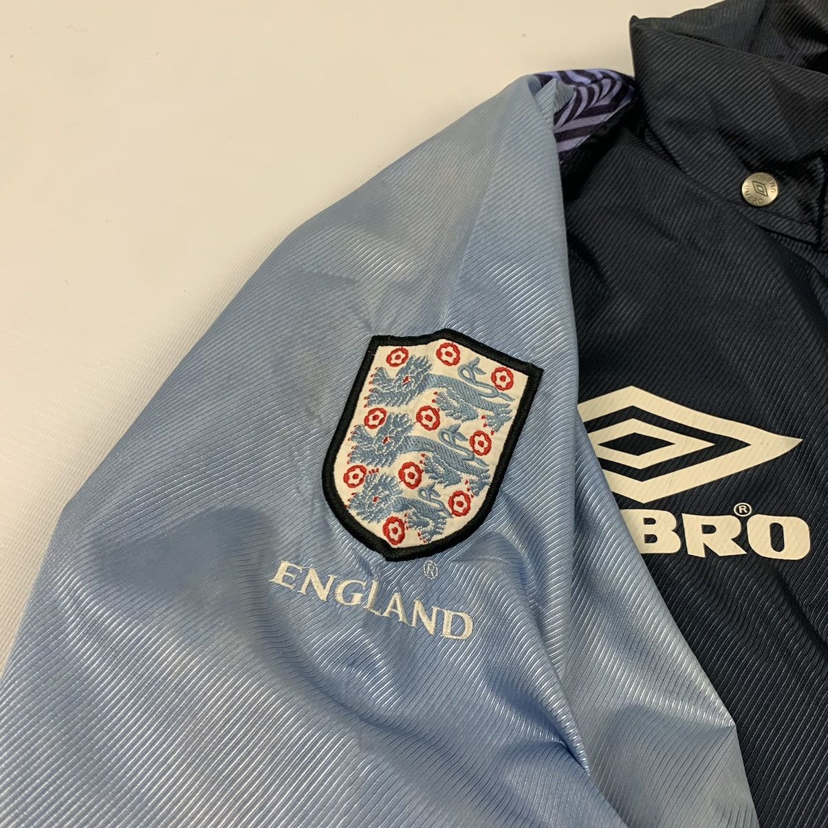 Umbro Vintage Umbro England Light Zipper Jacket Size US L / EU 52-54 / 3 - 5 Thumbnail
