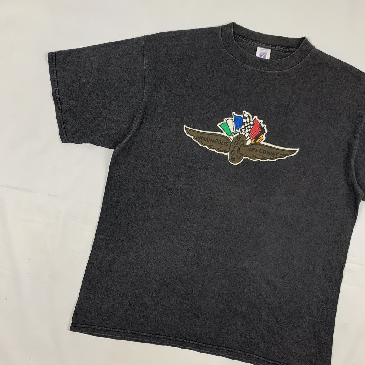 Speedy Usa Vintage Indianapolis Speedway Racing Shirt Size US XL / EU 56 / 4 - 2 Thumbnail