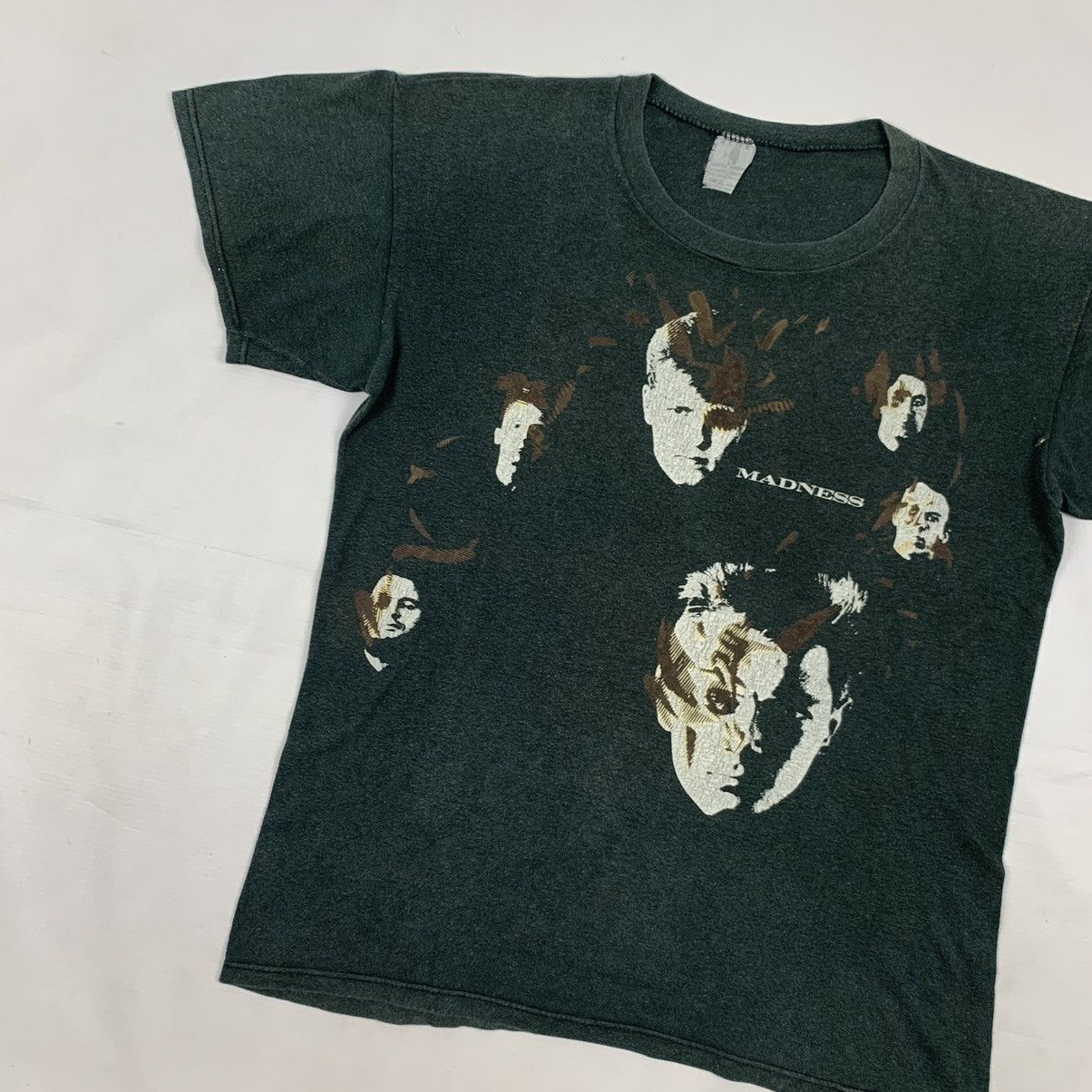 Band Tees Vintage 1985 Madness Ska Band Mad Not Mad Tour Shirt Size US M / EU 48-50 / 2 - 2 Thumbnail