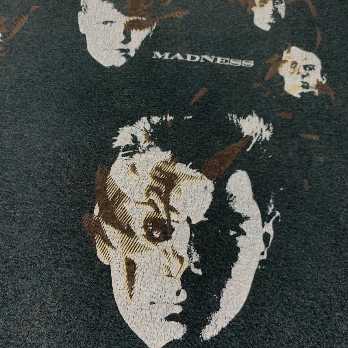 Band Tees Vintage 1985 Madness Ska Band Mad Not Mad Tour Shirt Size US M / EU 48-50 / 2 - 5 Thumbnail