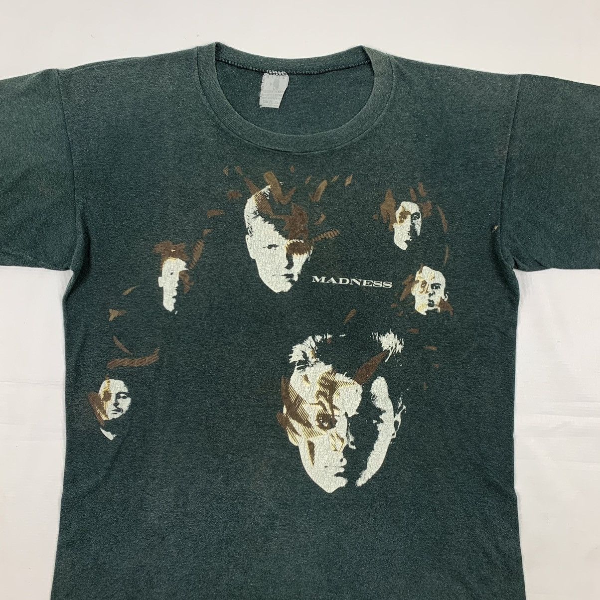 Band Tees Vintage 1985 Madness Ska Band Mad Not Mad Tour Shirt Size US M / EU 48-50 / 2 - 4 Thumbnail